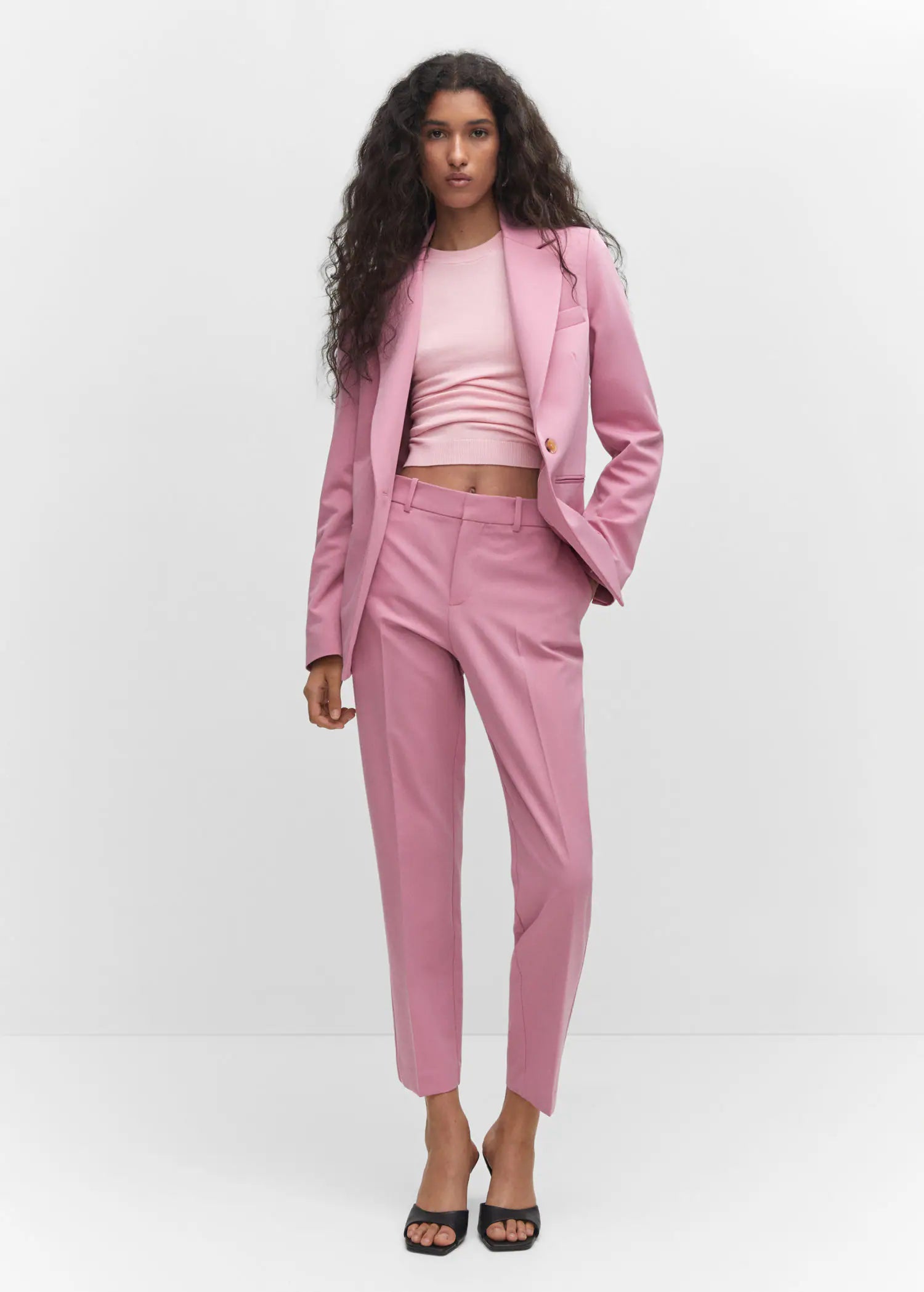 Americana traje entallada