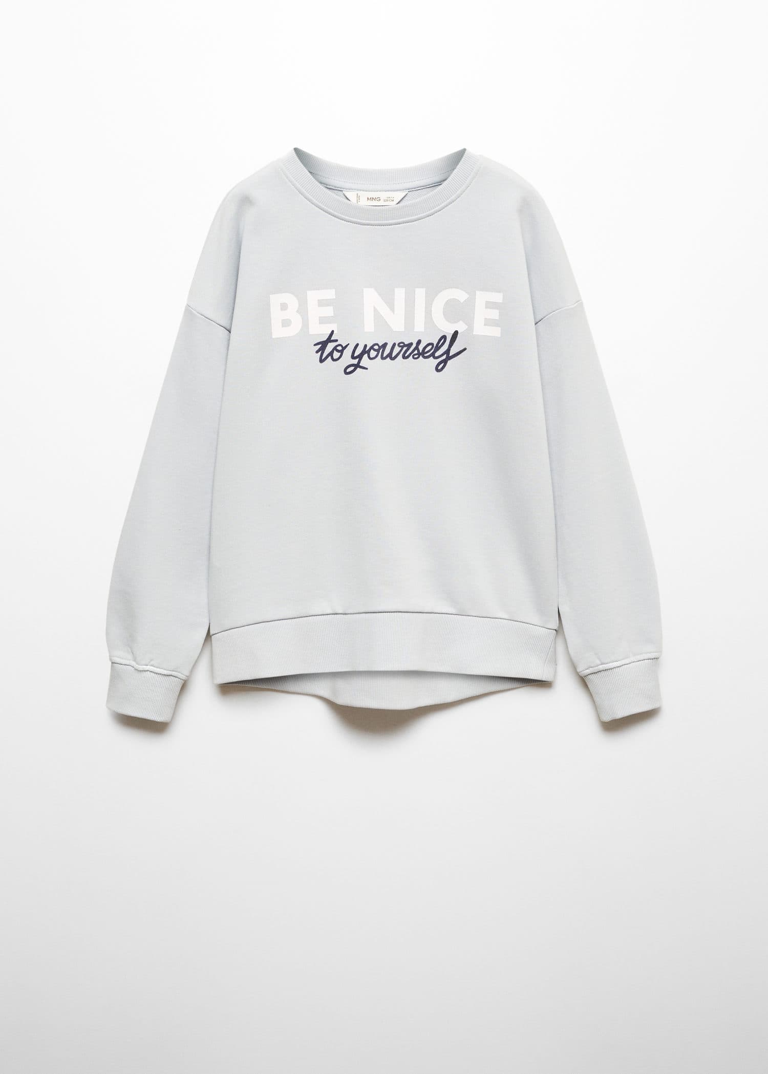 Sudadera algodón estampada