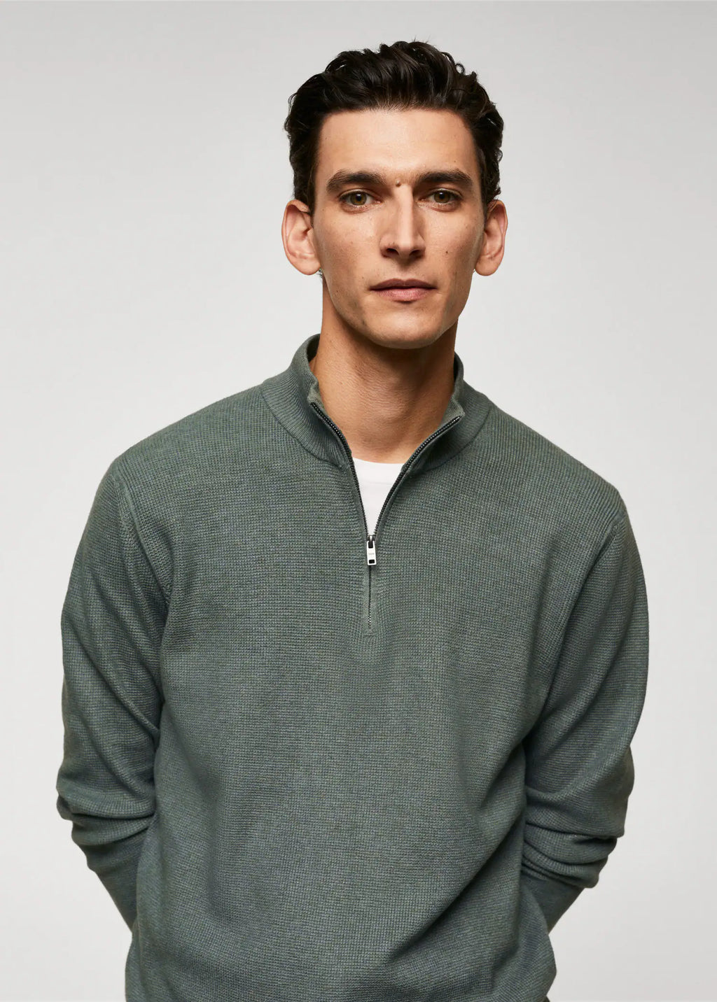 Jersey cuello perkins chimenea