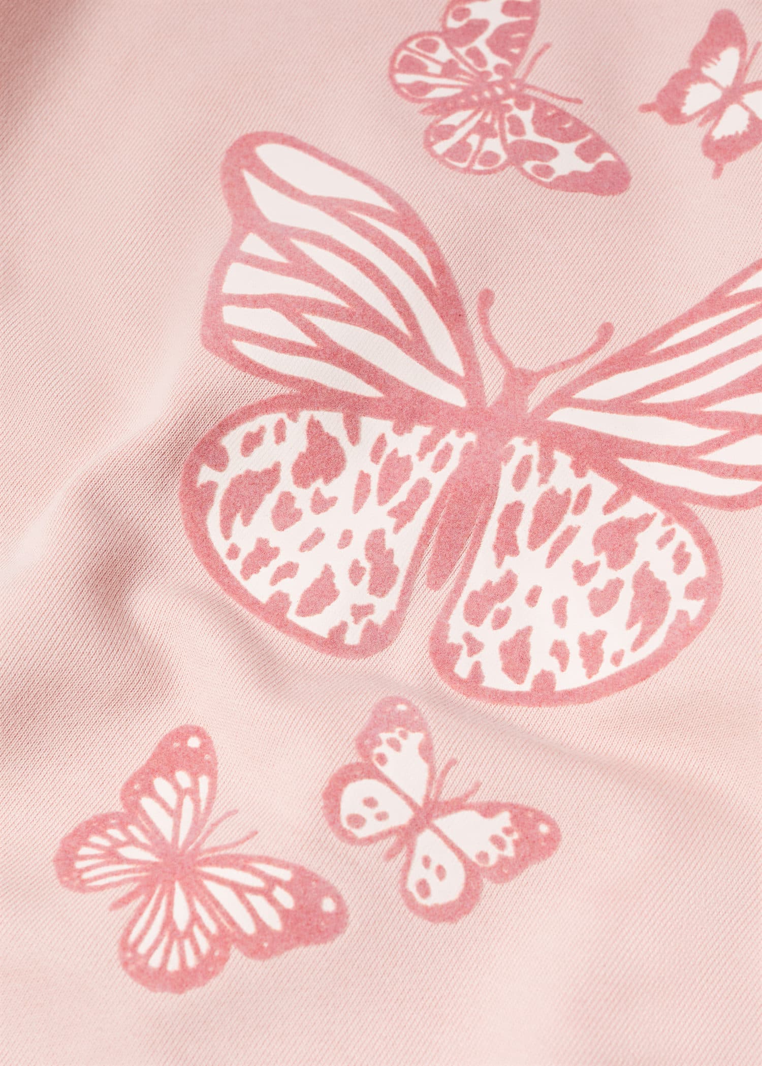 Sudadera algodón estampada