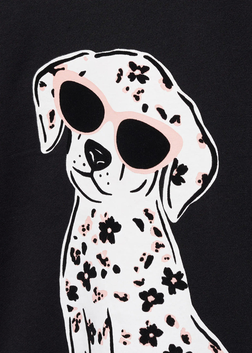 Sudadera algodón estampada