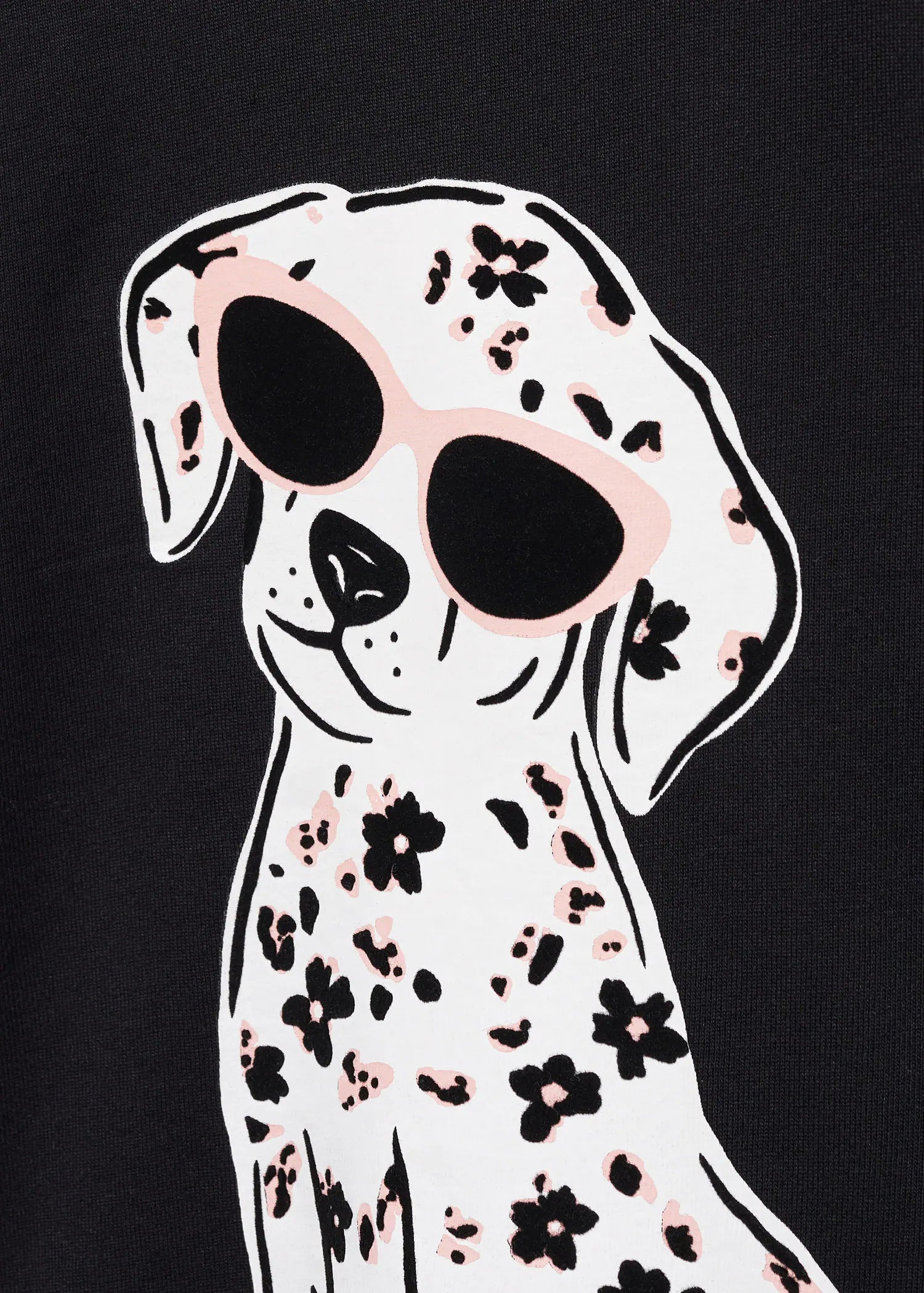 Sudadera algodón estampada