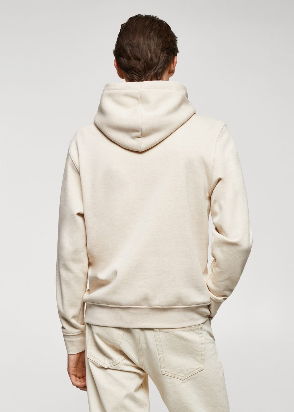 Sudadera algodón canguro capucha