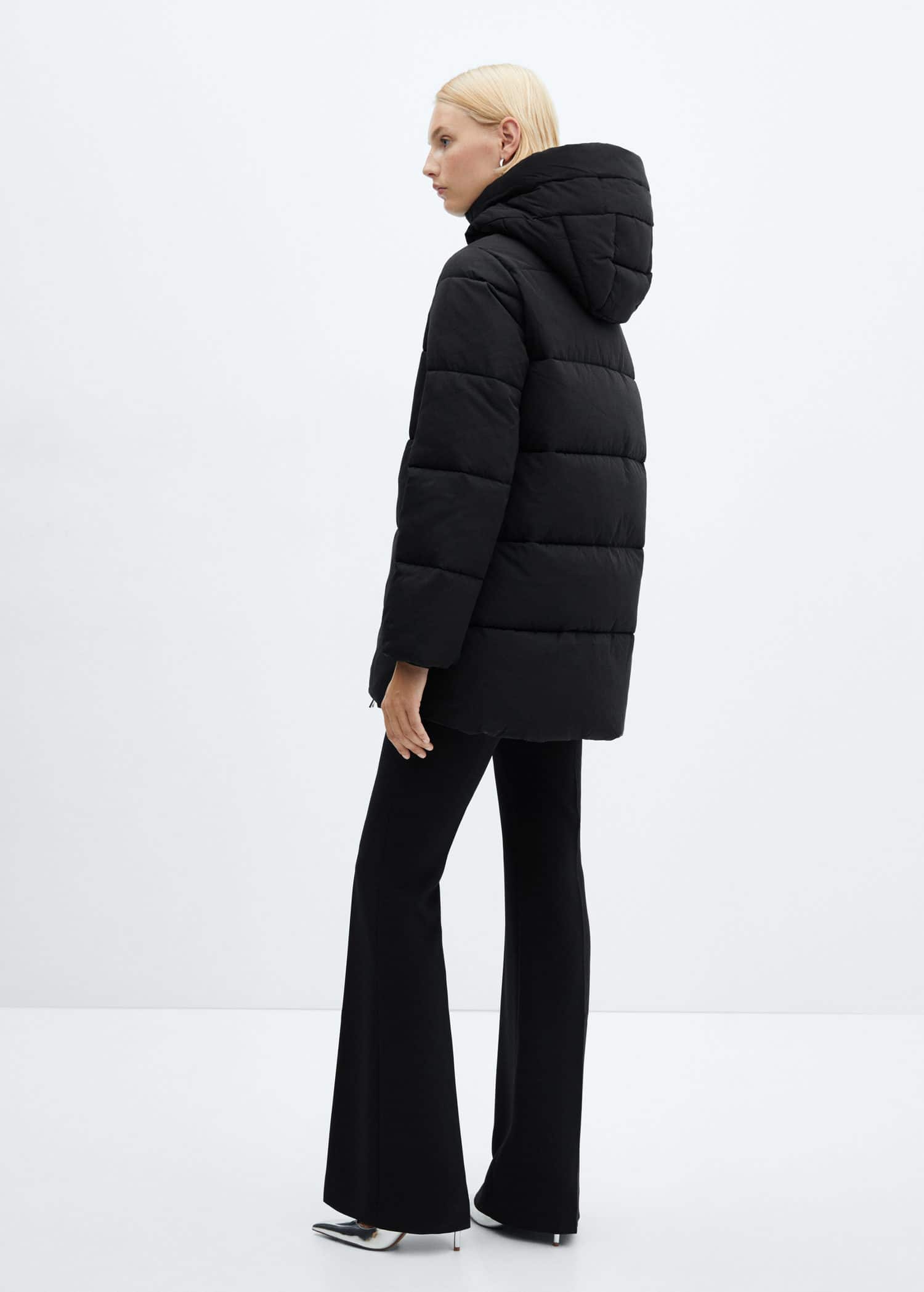 Anorak acolchado capucha