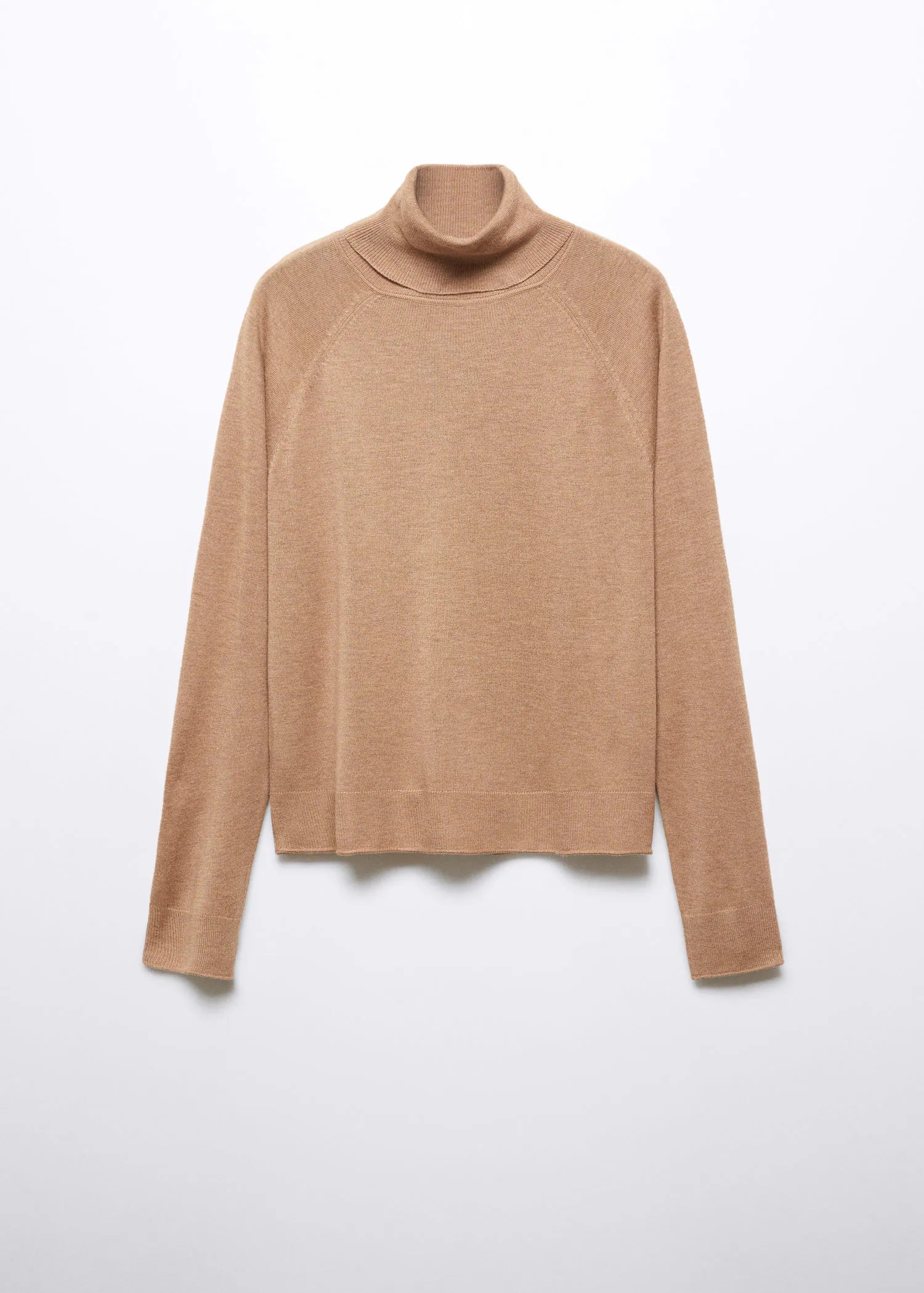 Jersey punto fino cuello vuelto