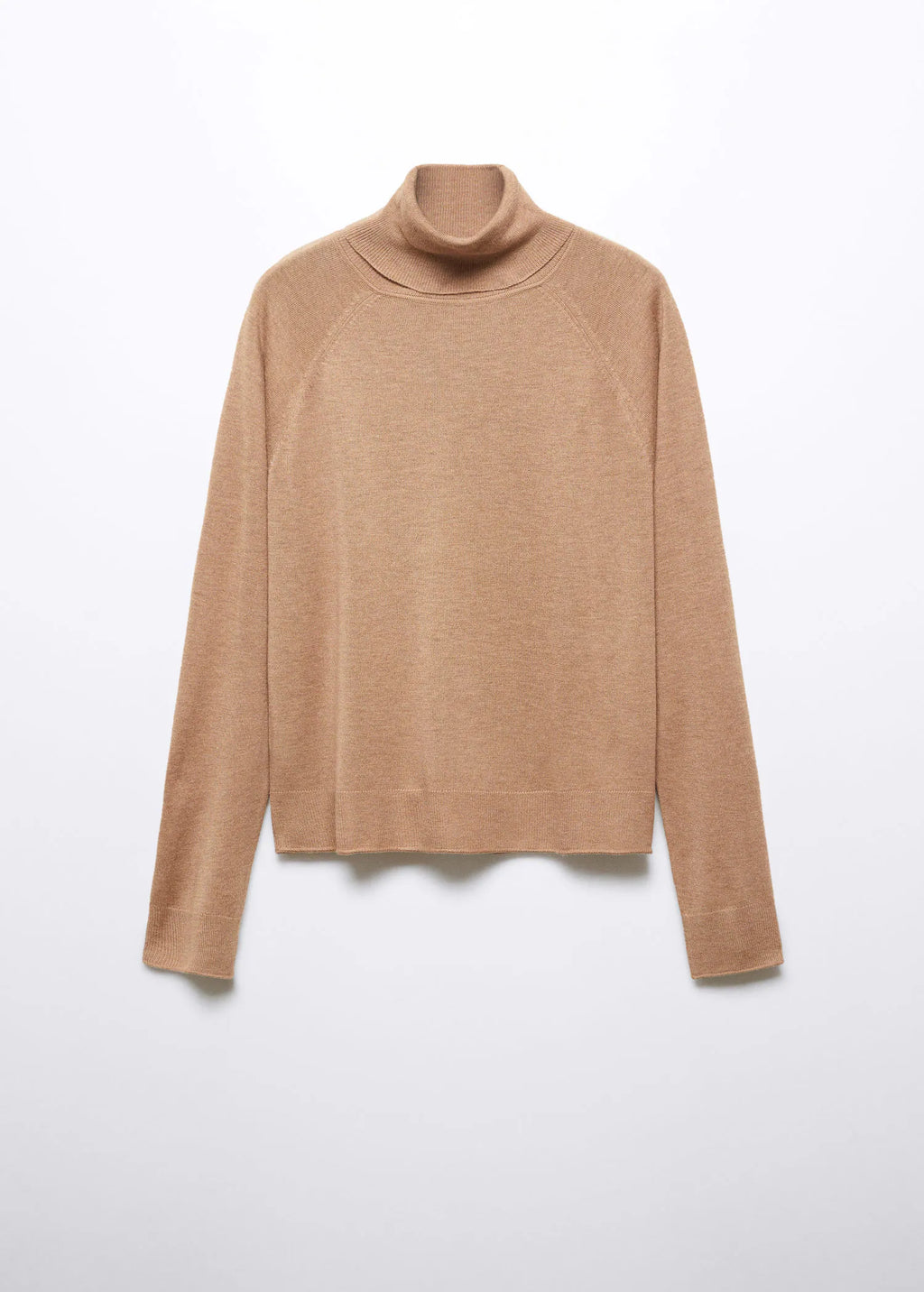 Jersey punto fino cuello vuelto
