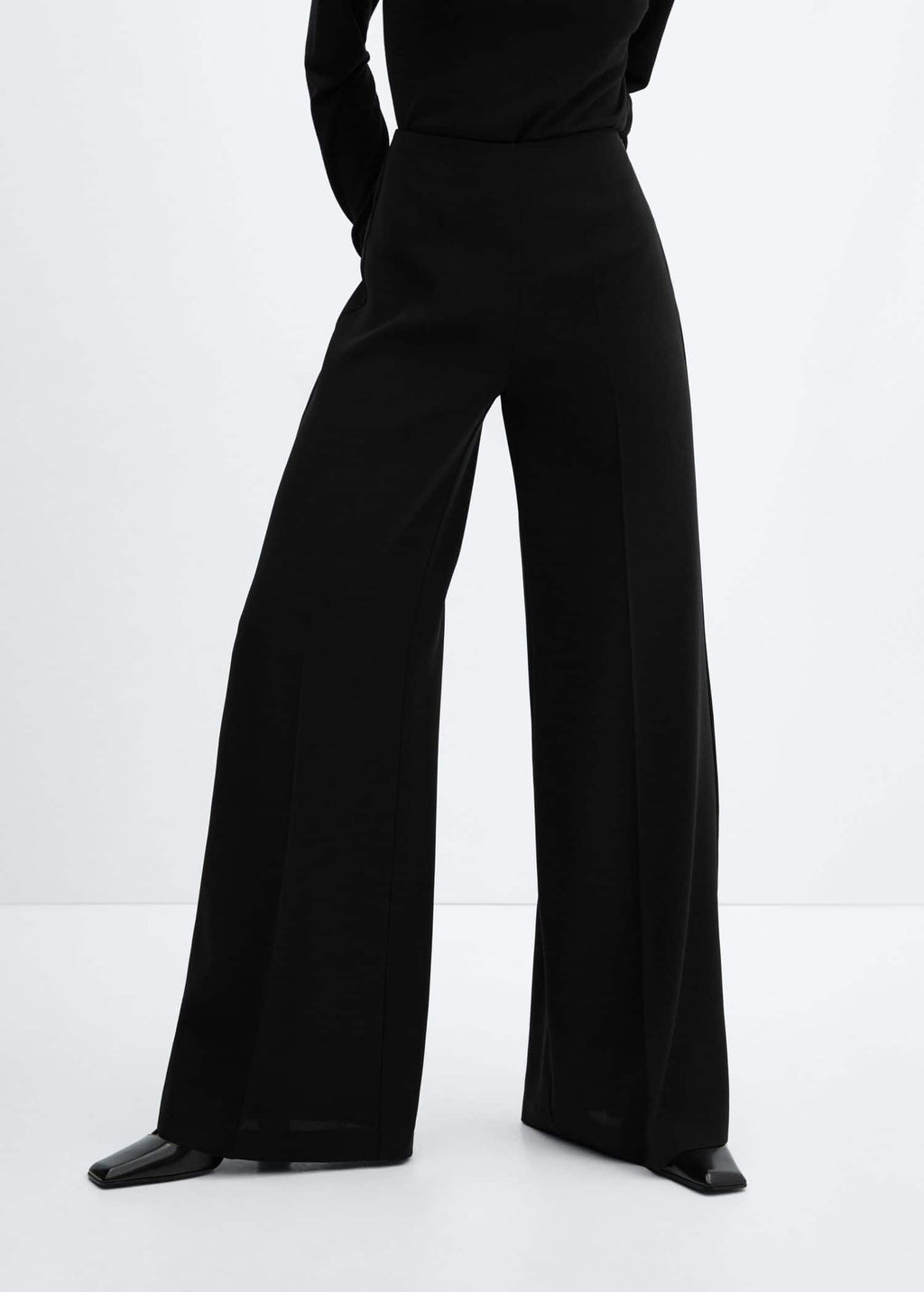 Pantalón palazzo tiro alto