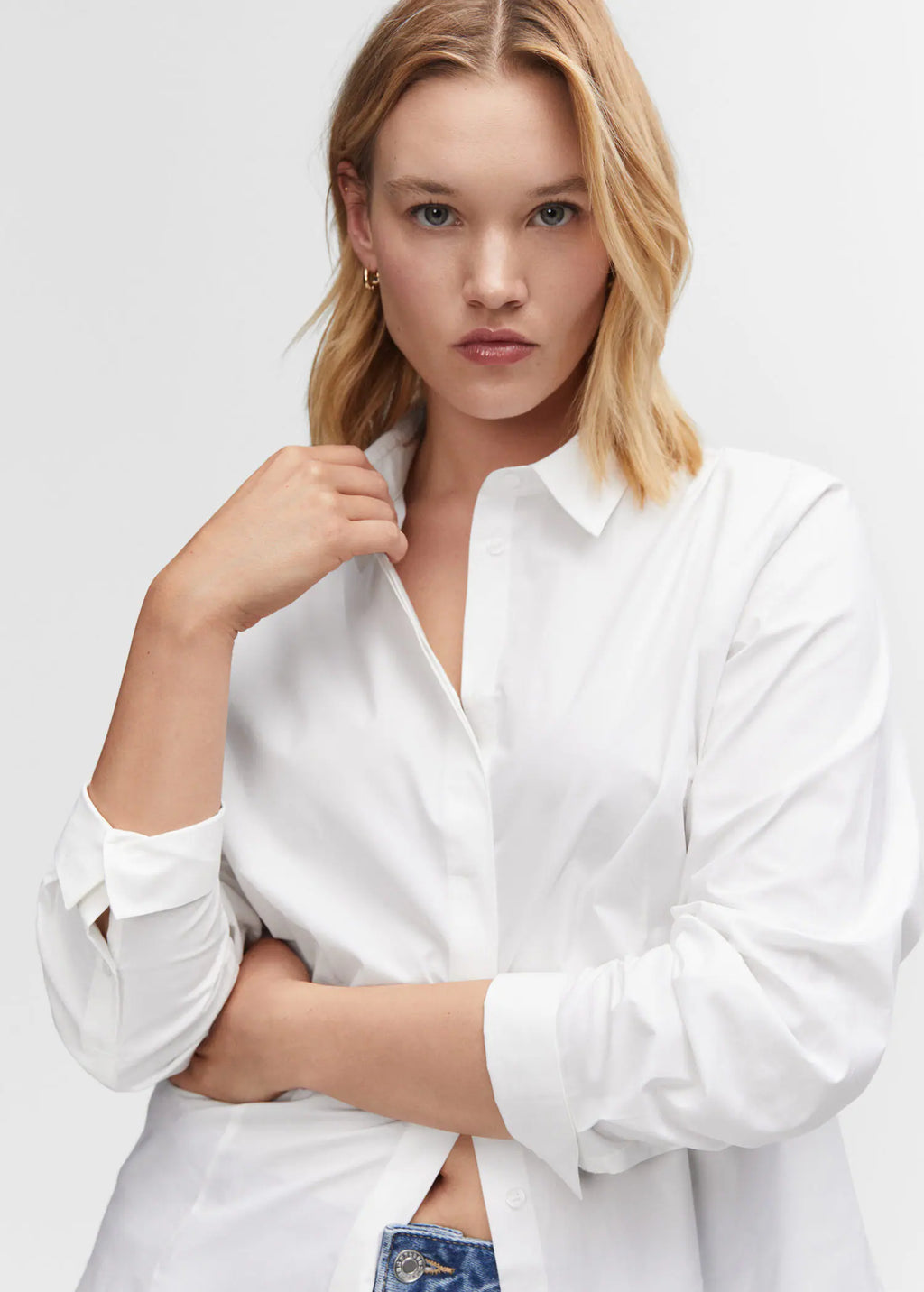 Camisa básica algodón