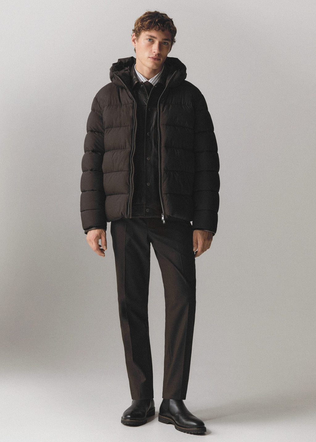 Anorak acolchado impermeable termoregulador
