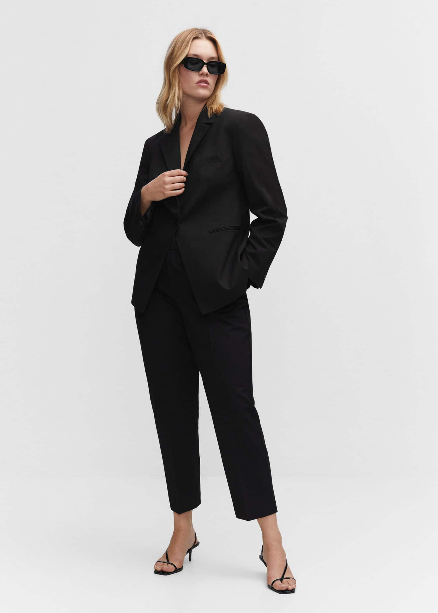 Pantalón recto traje