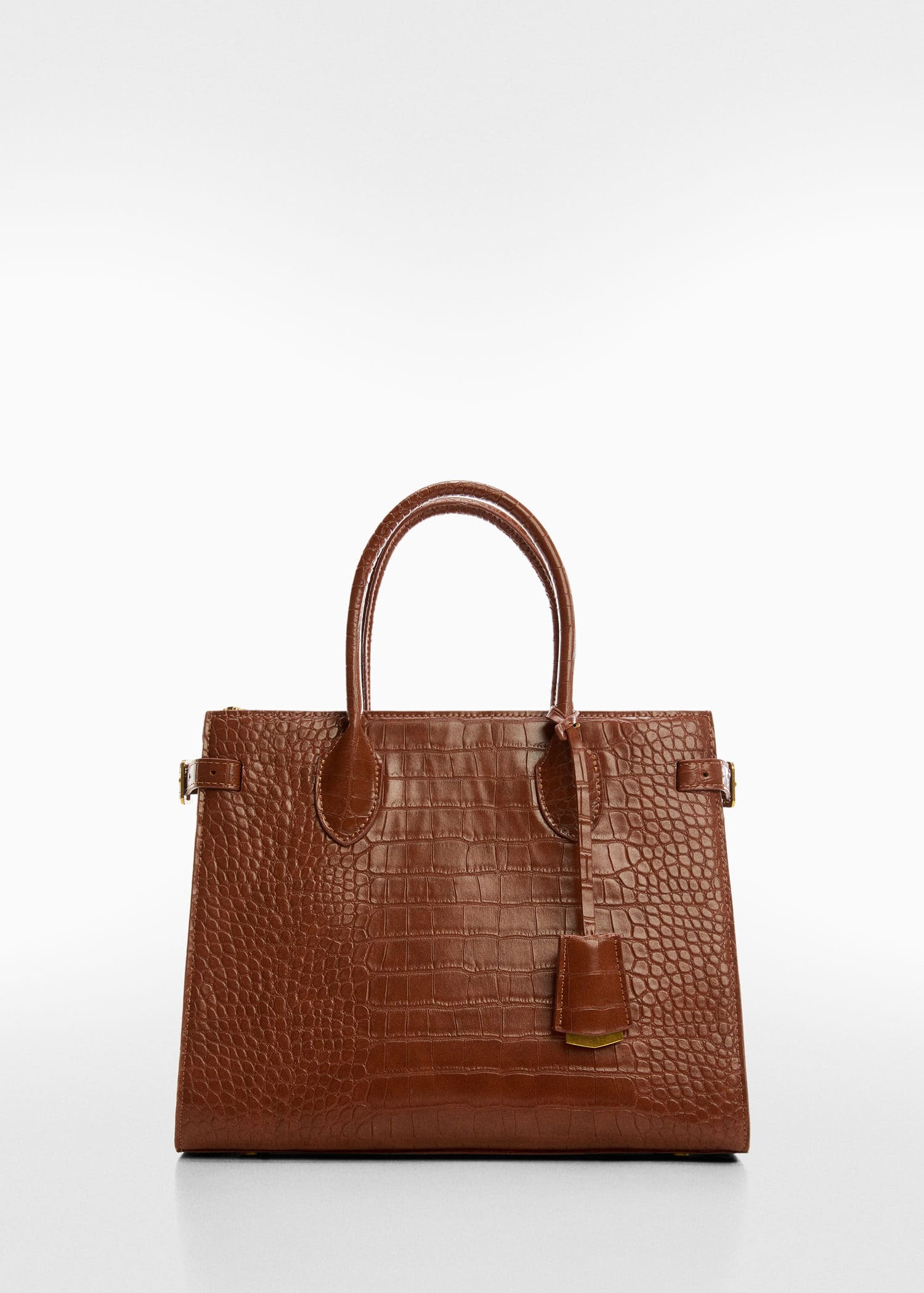 Bolso doble asa efecto coco