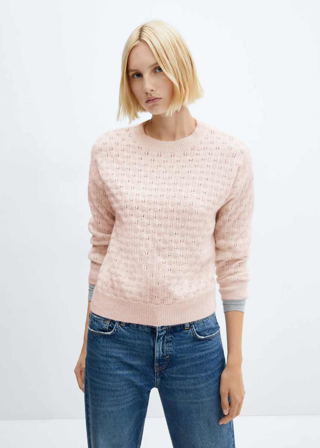 Jersey detalles calados