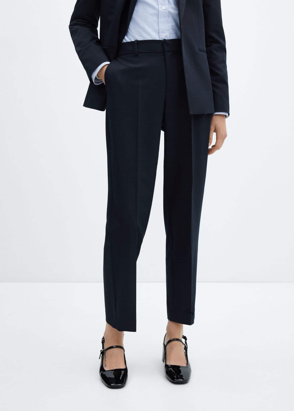 Pantalón recto traje
