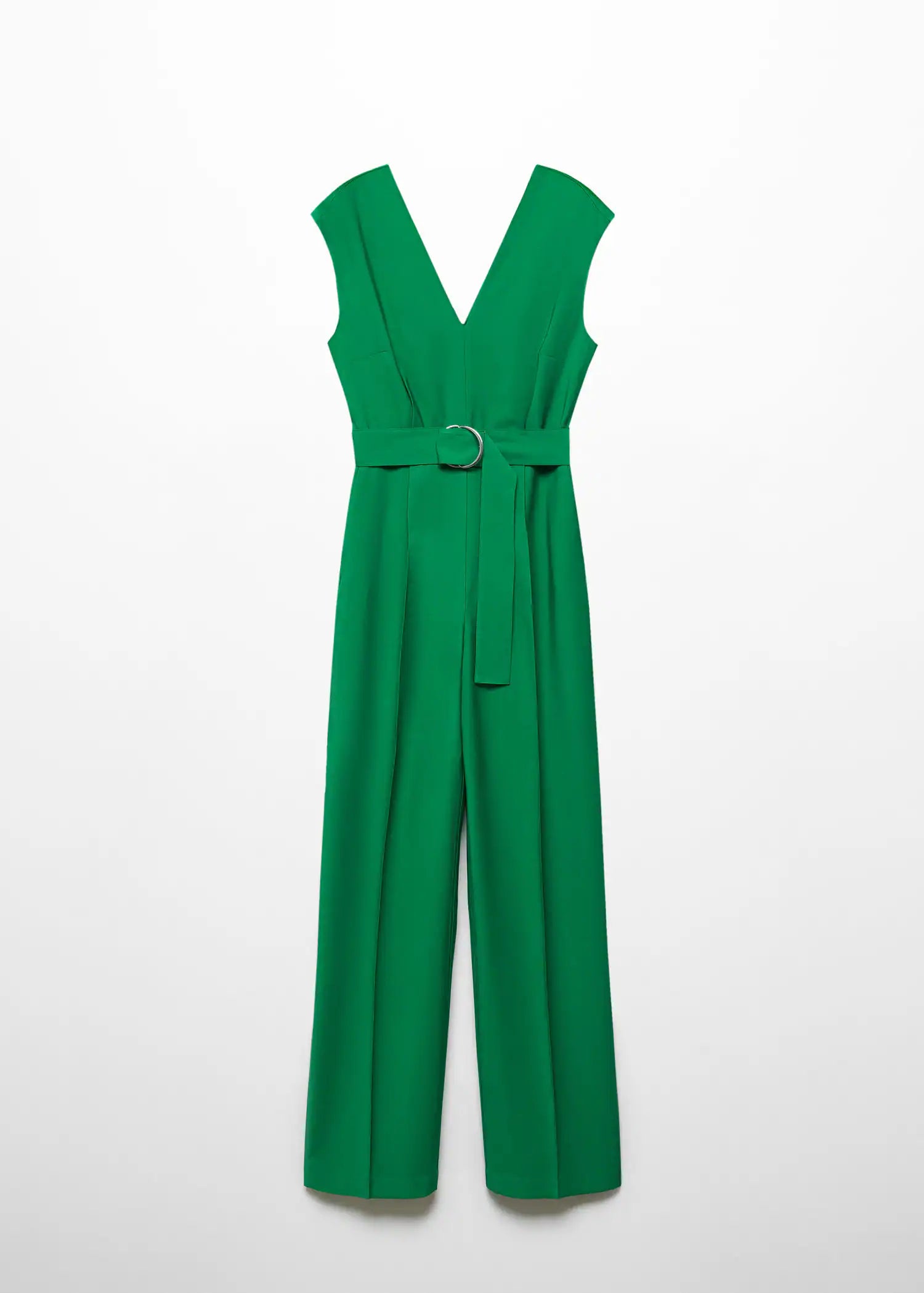Mono cinturón cuello pico