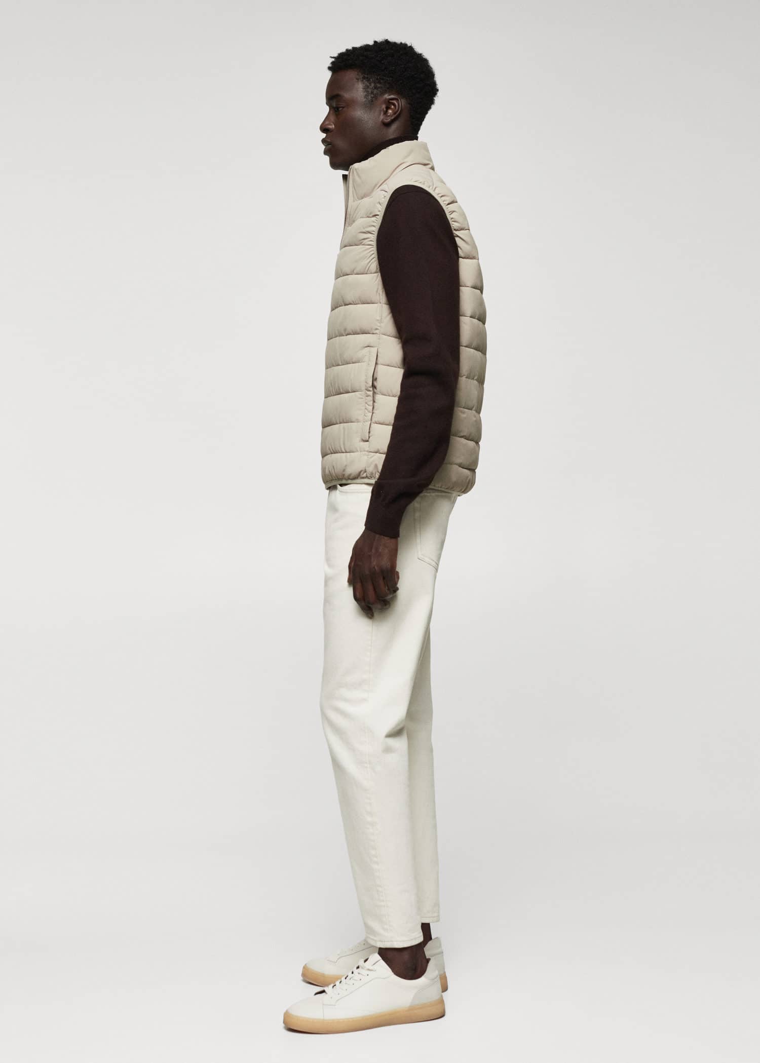 Chaleco acolchado ultra ligero water-repellent