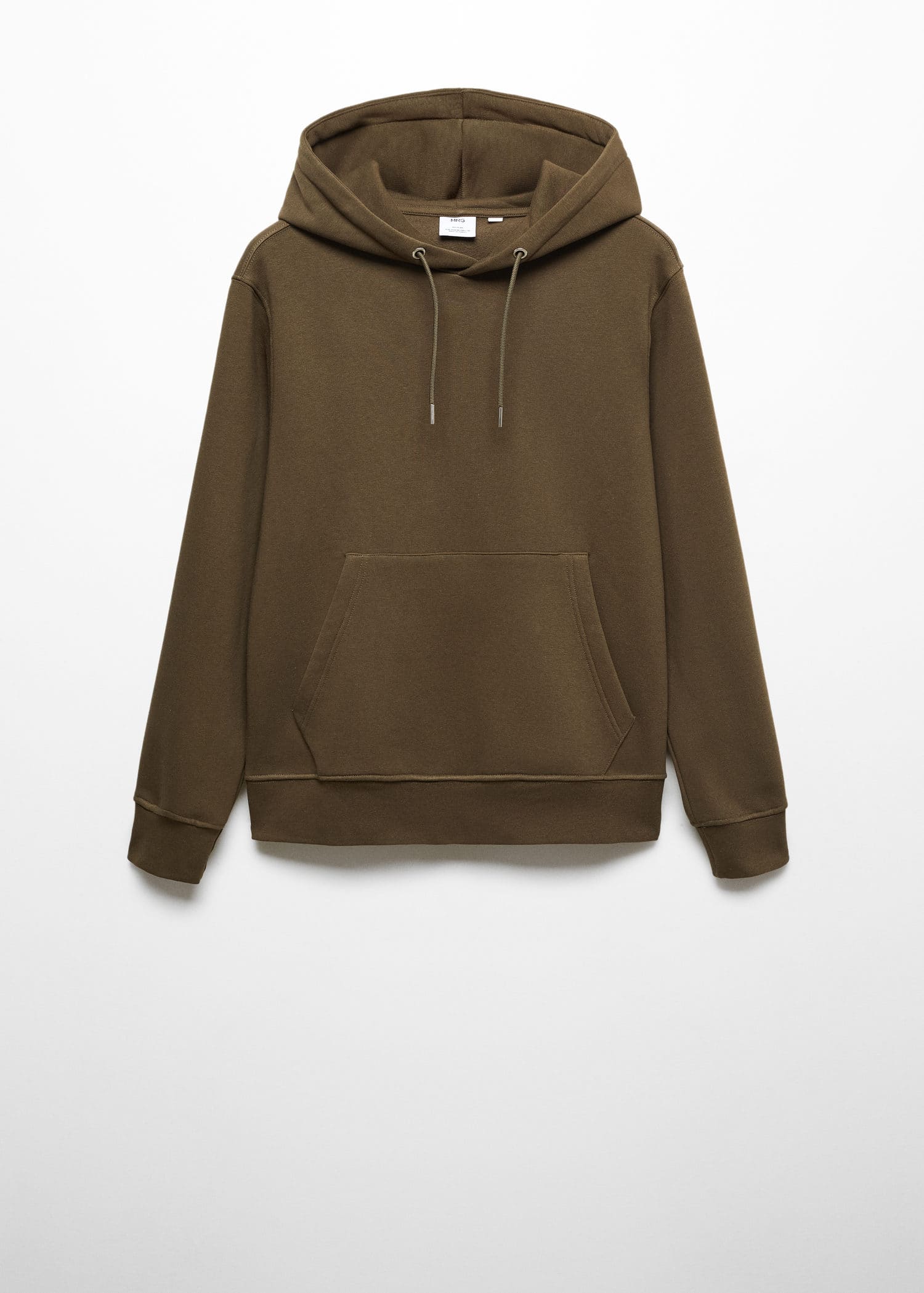 Sudadera algodón canguro capucha