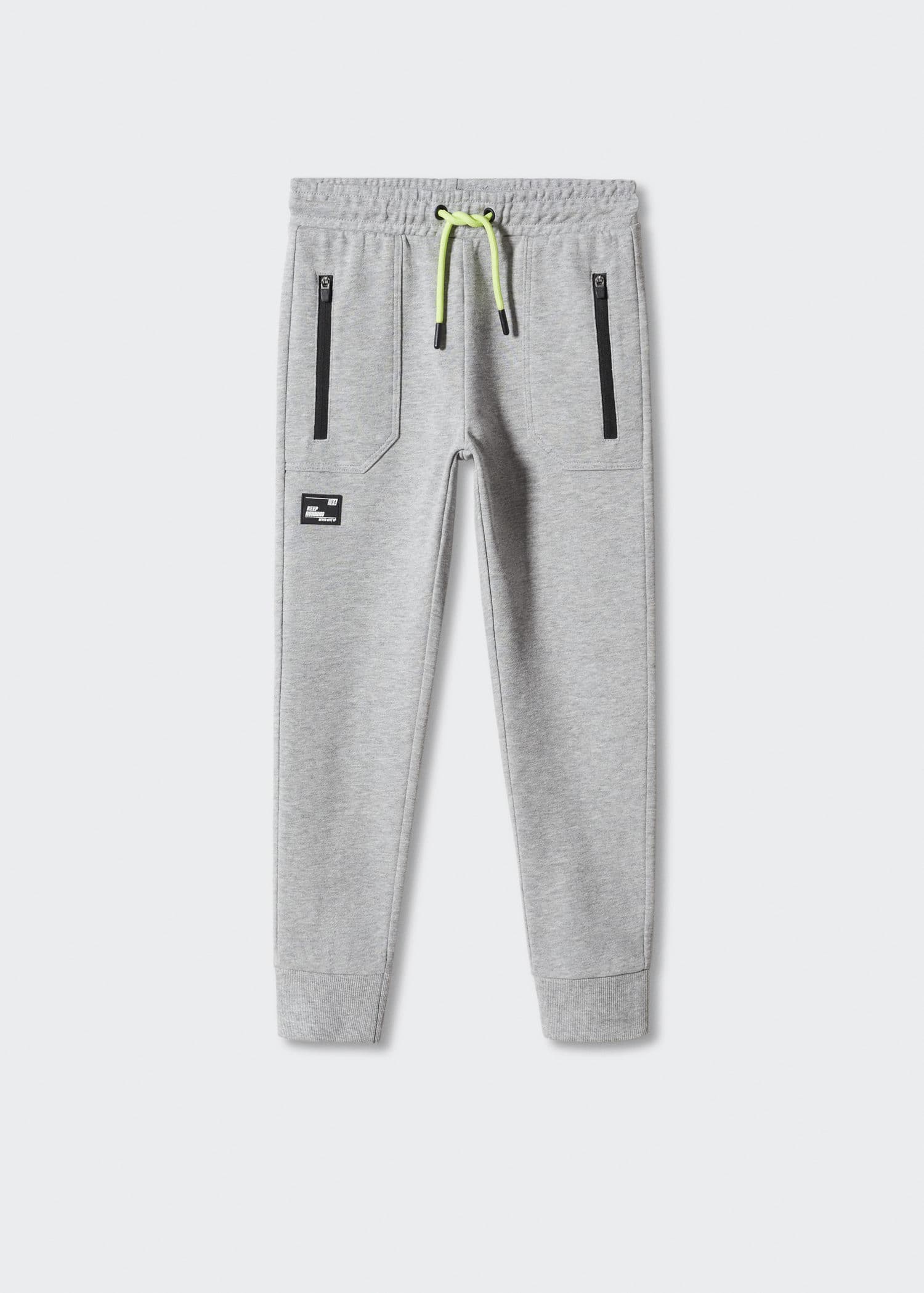 Pantalón jogger algodón