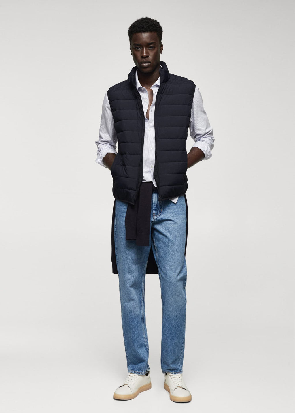 Chaleco acolchado ultra ligero water-repellent