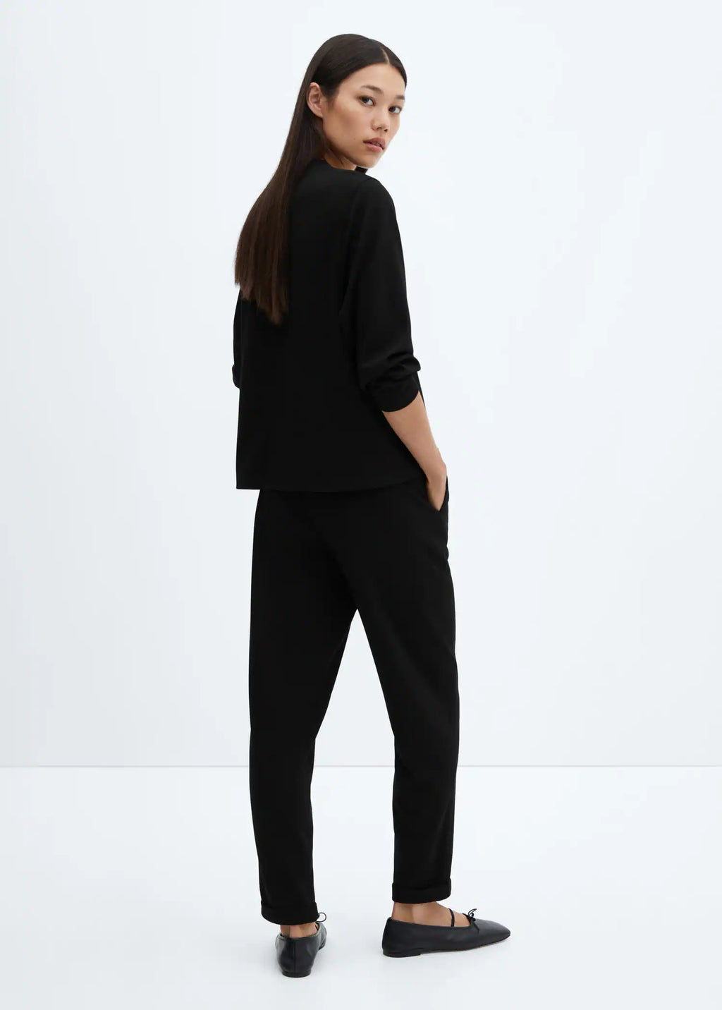 Pantalón jogger costuras