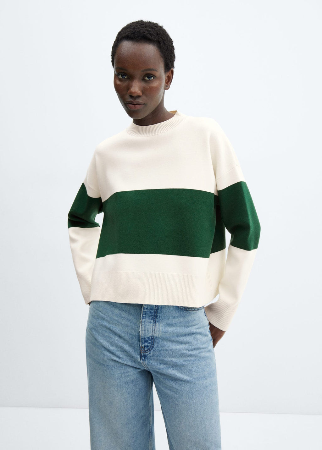 Jersey rayas oversize