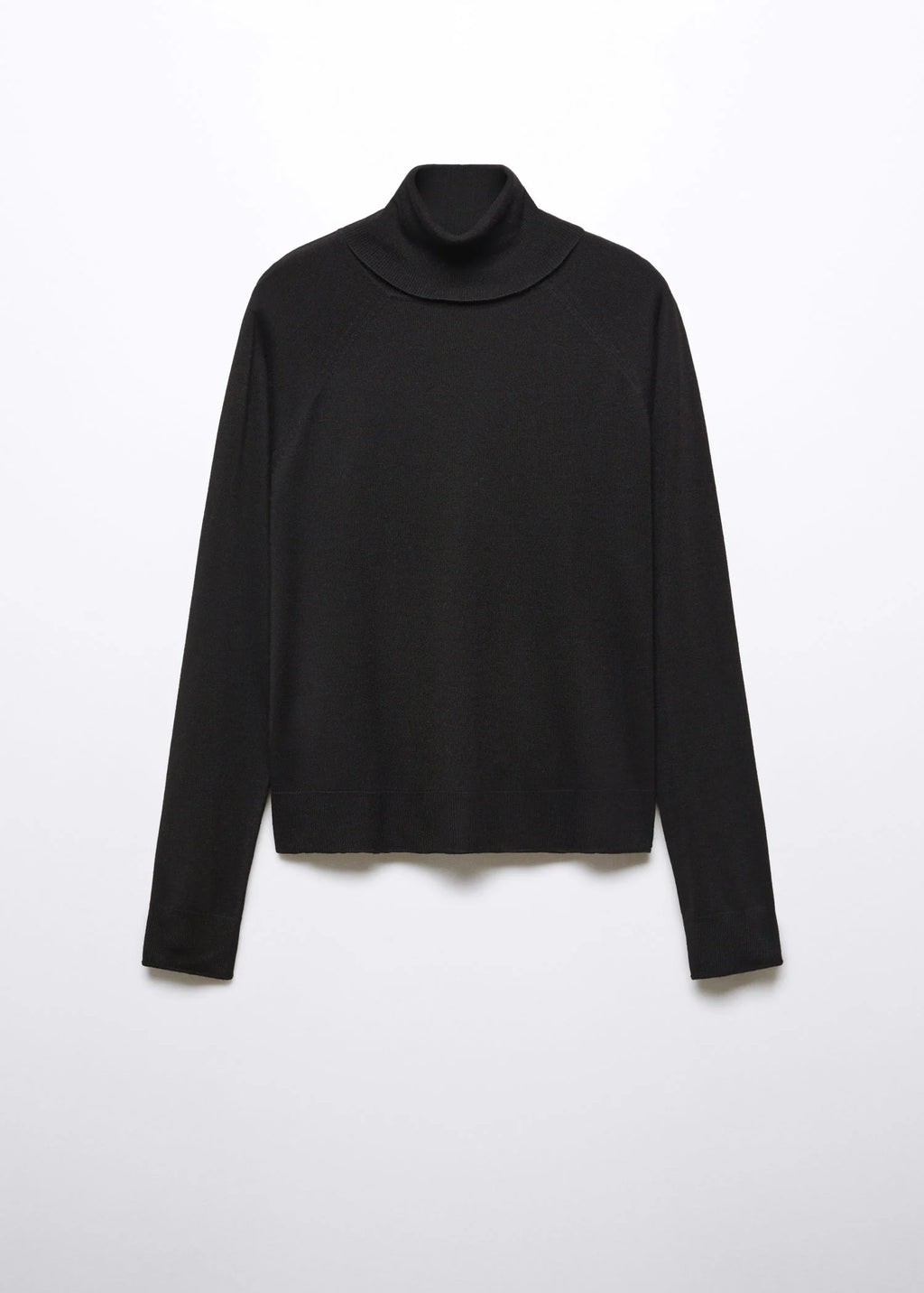 Jersey punto fino cuello vuelto