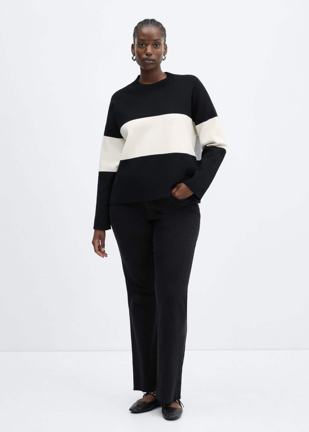 Jersey rayas oversize