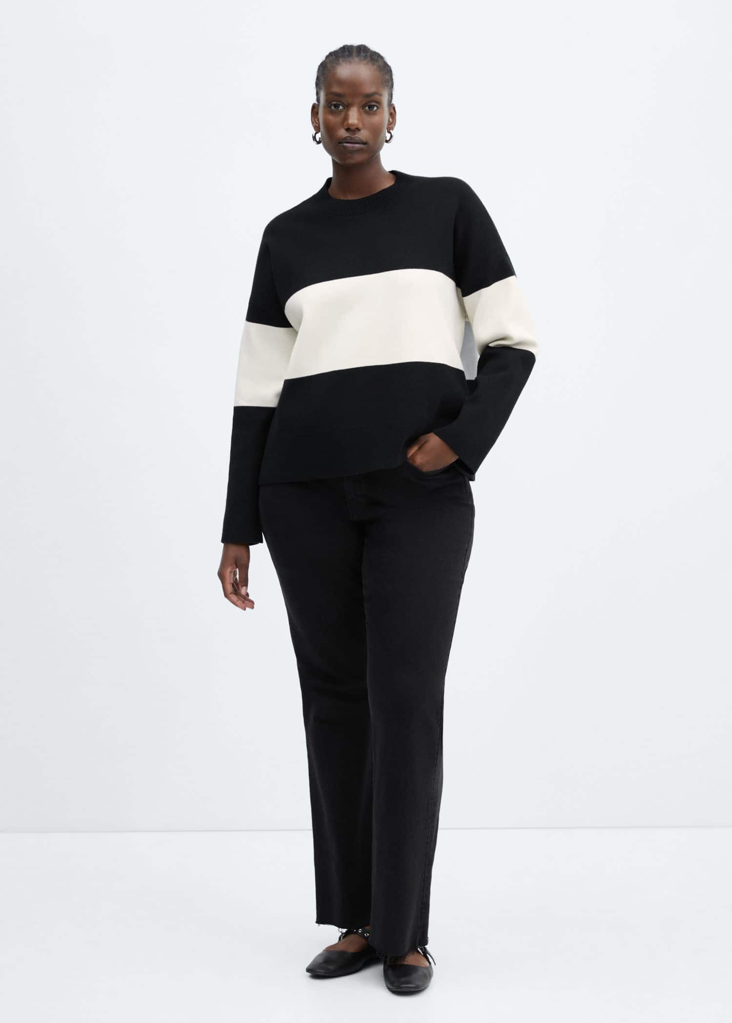 Jersey rayas oversize