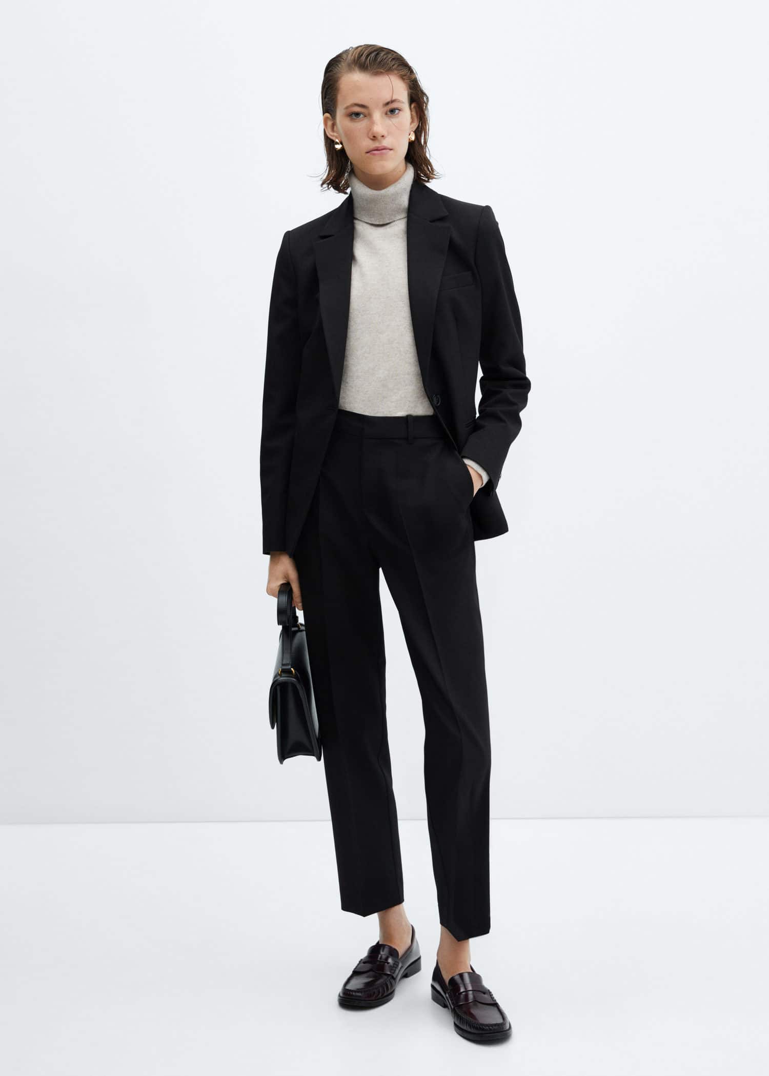 Pantalón recto traje