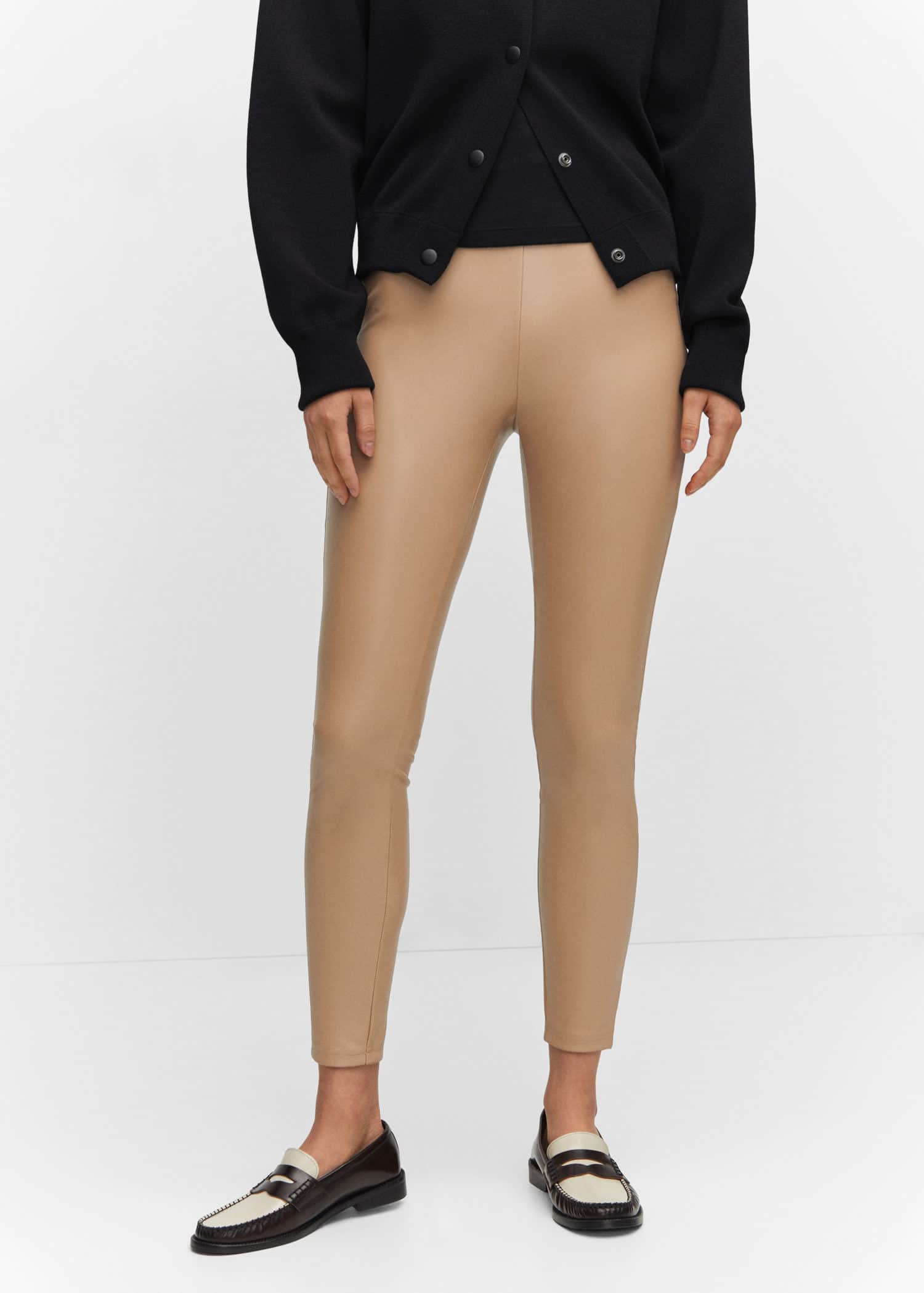 Leggings efecto piel