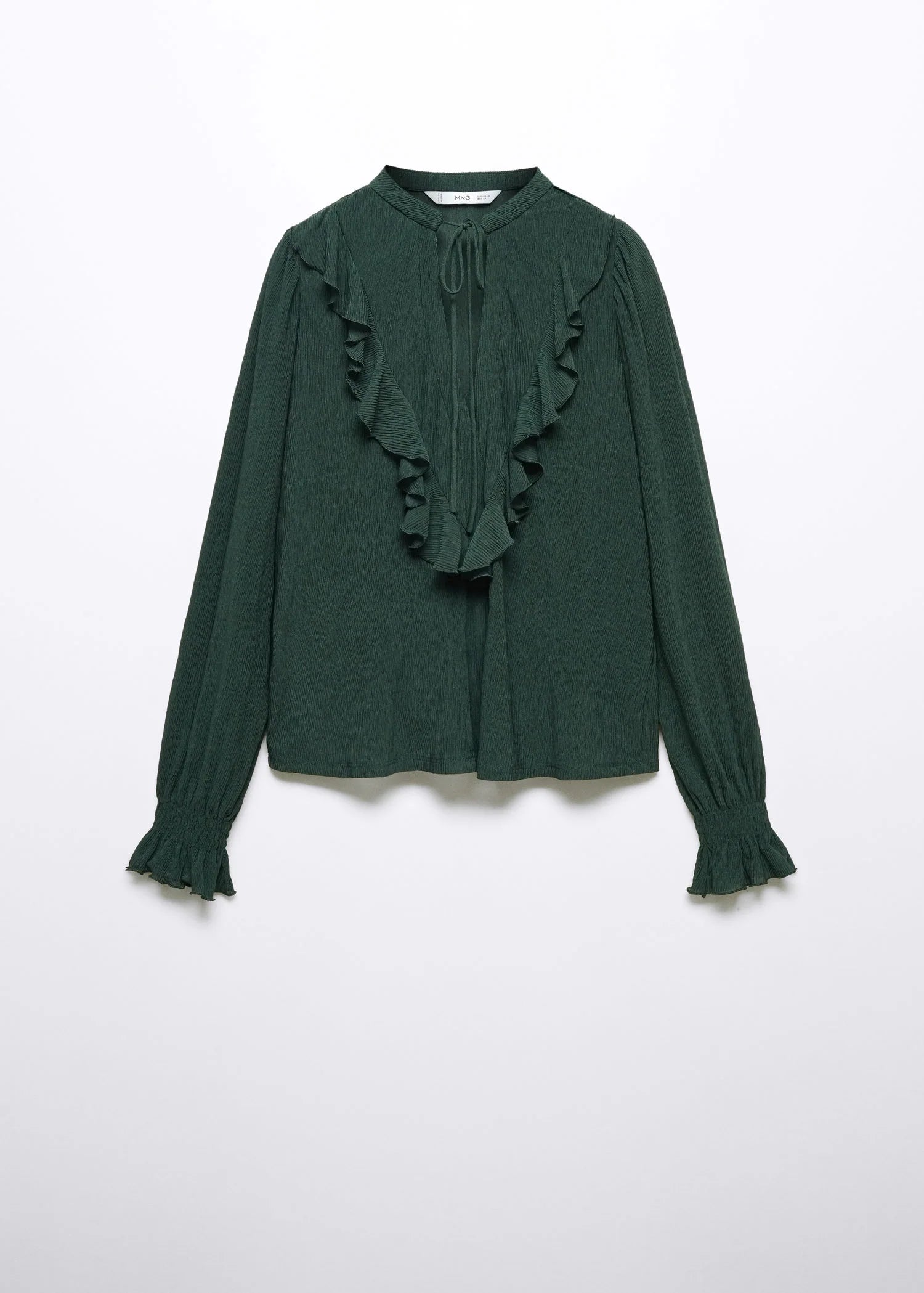 Blusa fluida volante