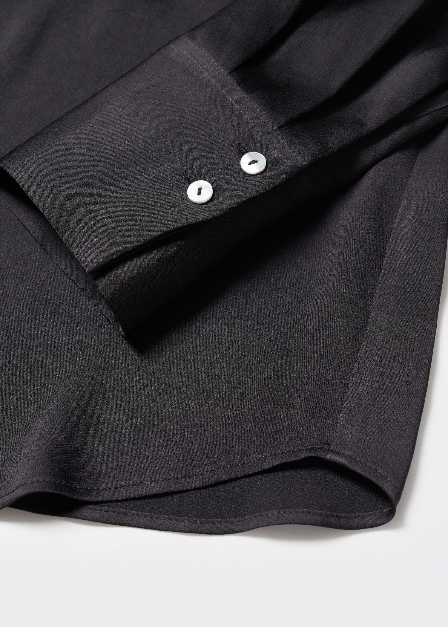 Camisa fluida satinada