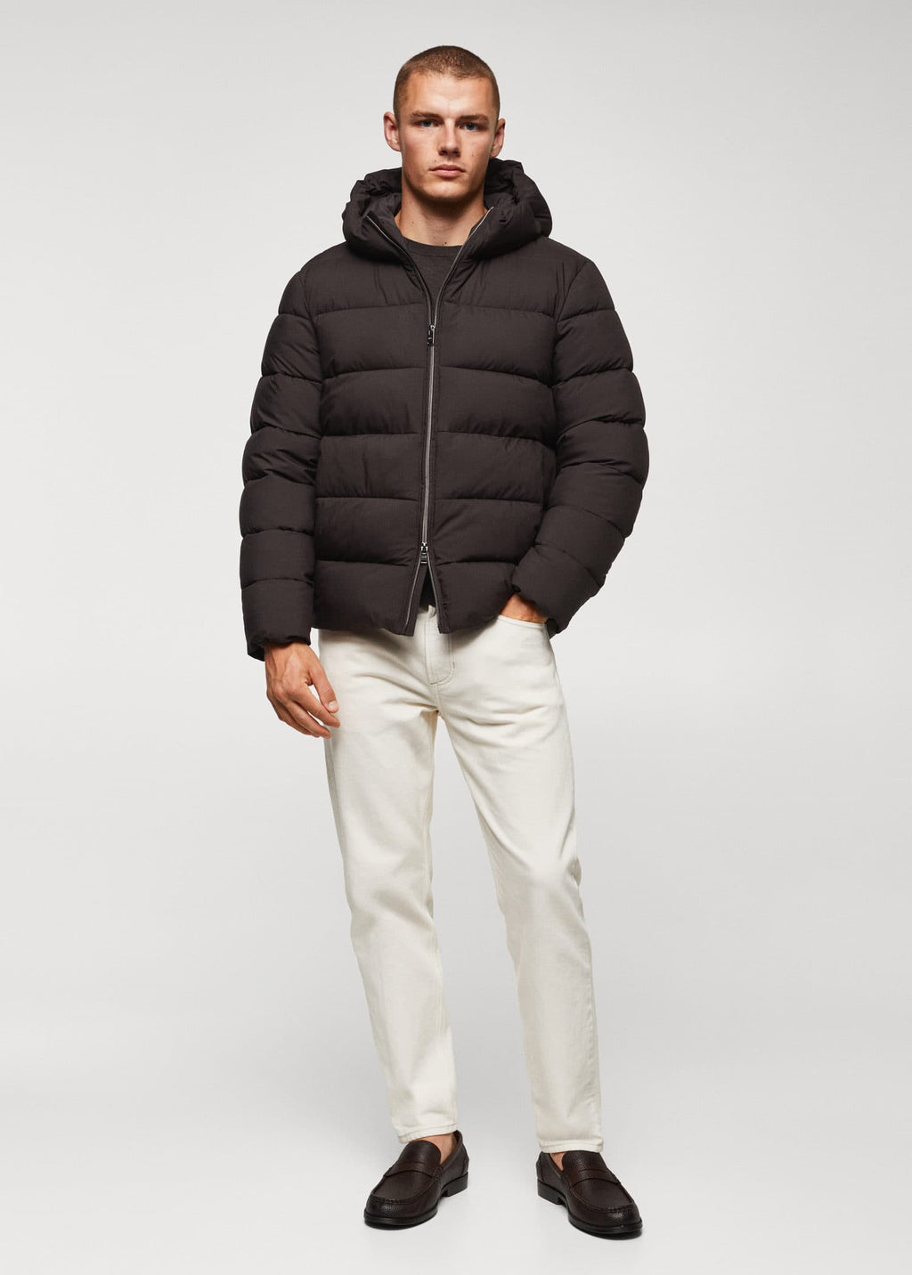 Anorak acolchado impermeable termoregulador