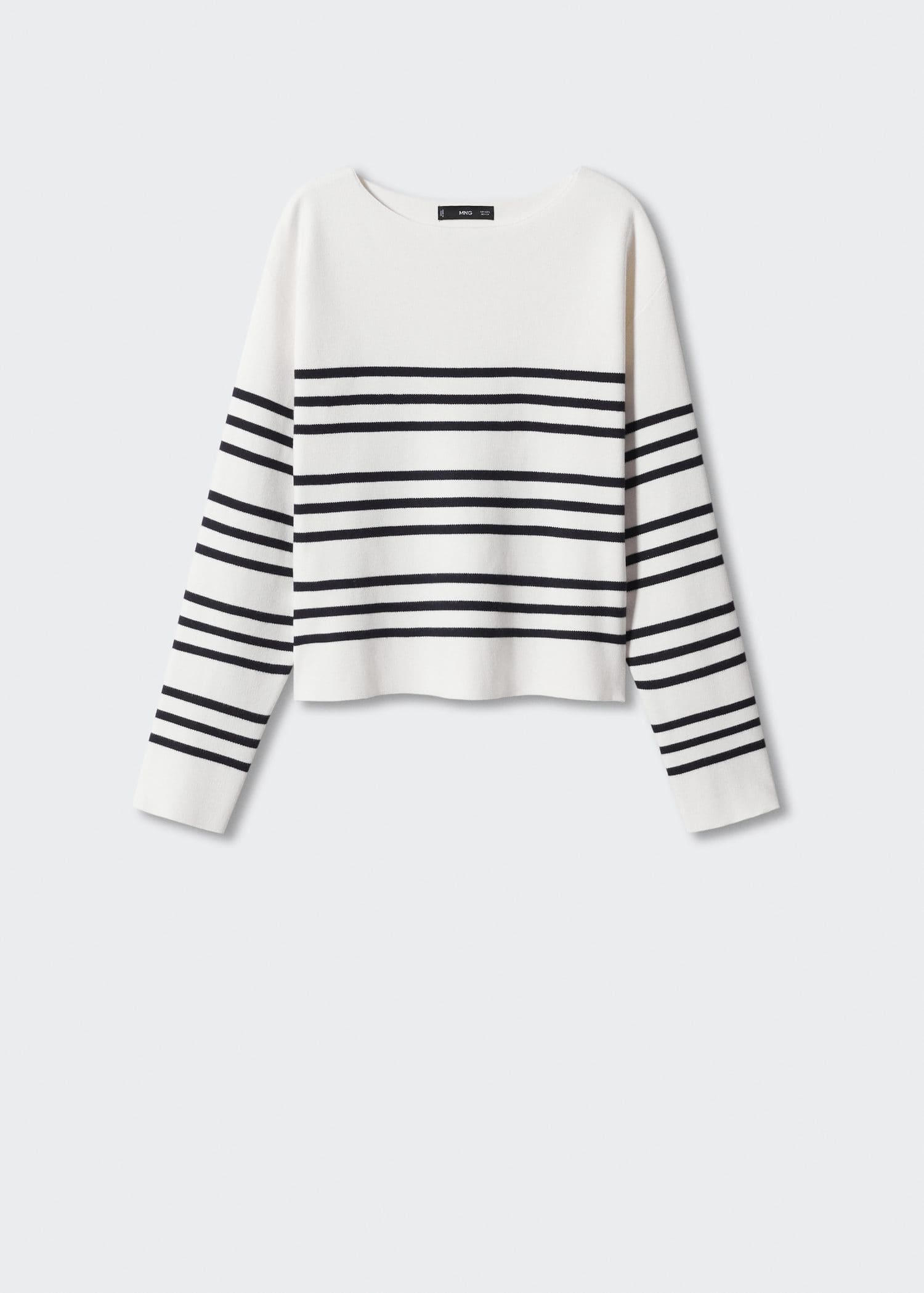 Jersey punto cuello barco