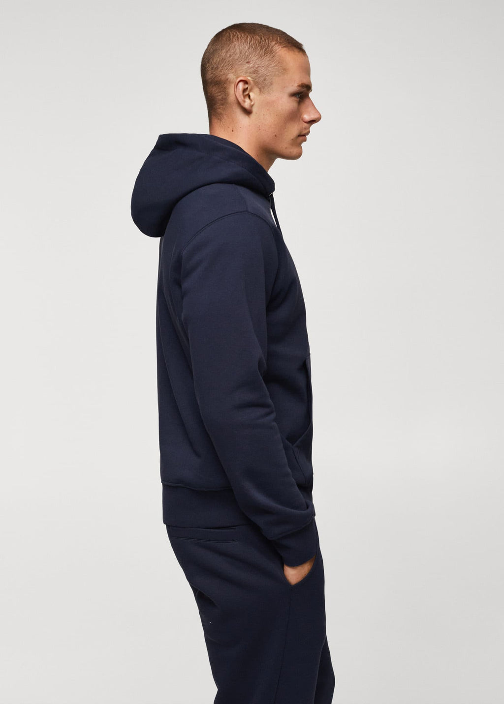 Sudadera algodón canguro capucha