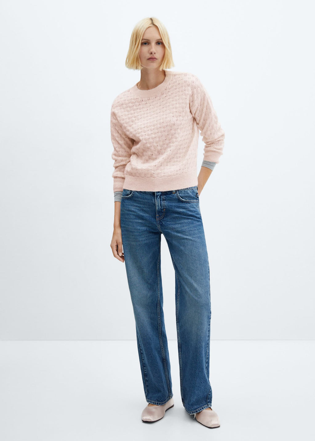 Jersey detalles calados