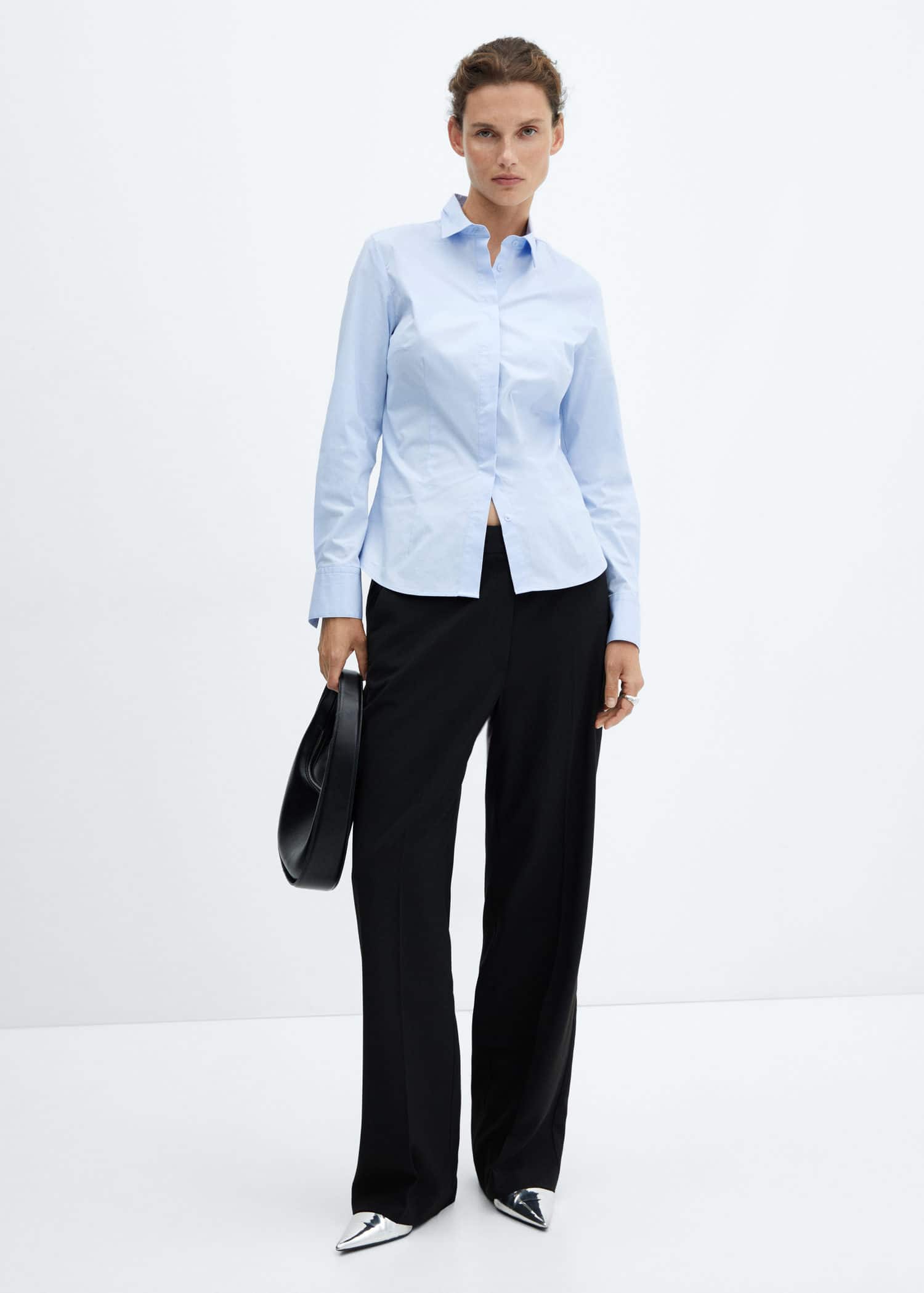 Camisa básica algodón