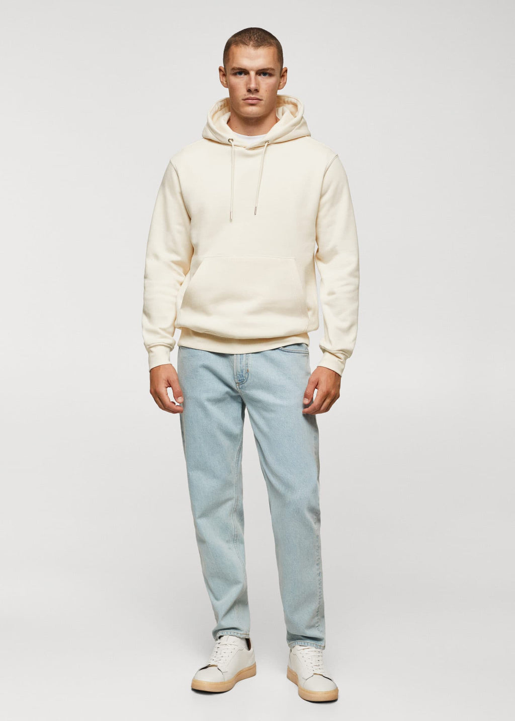 Sudadera algodón canguro capucha