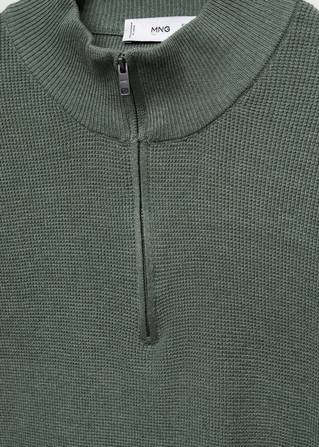 Jersey cuello perkins chimenea