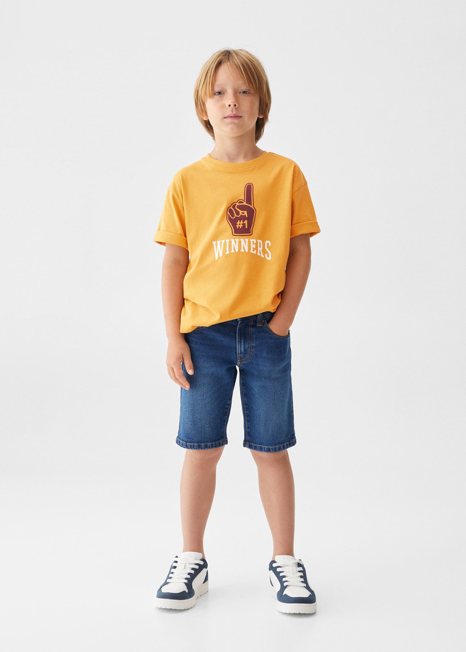 Camiseta estampada algodón