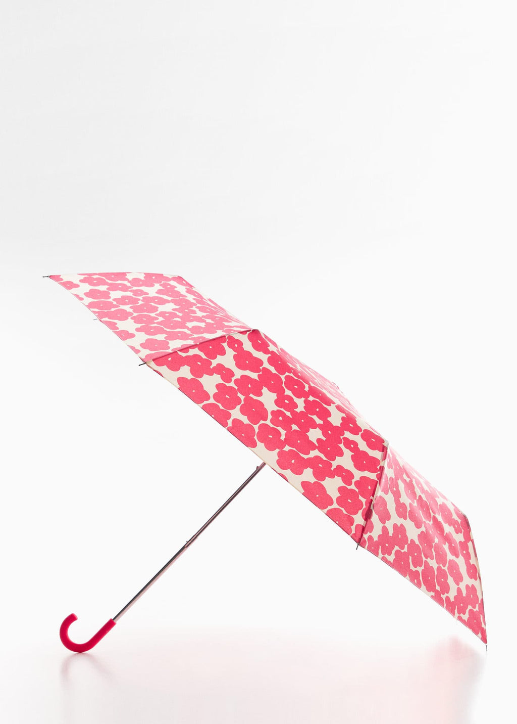 Paraguas plegable flores