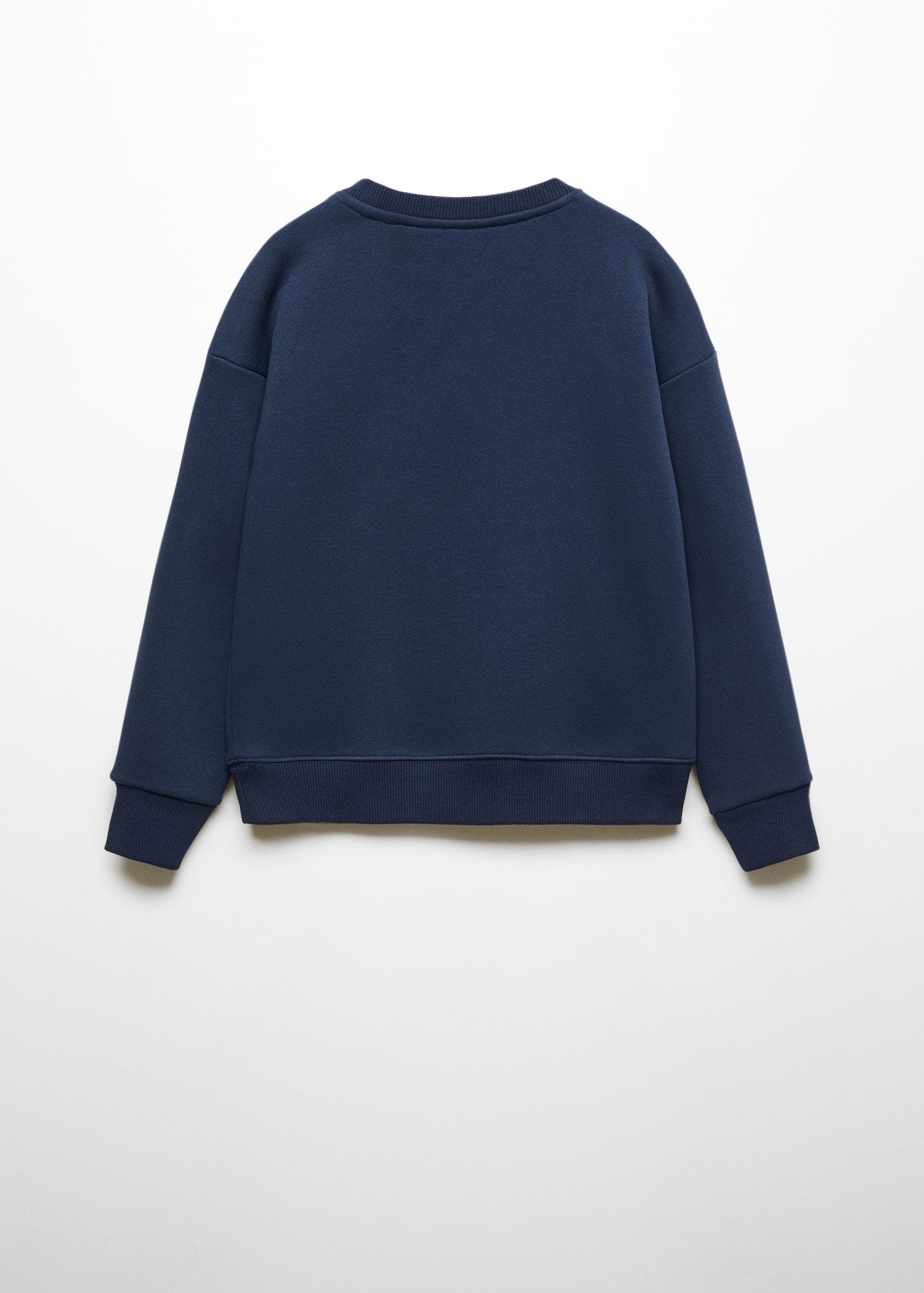 Sudadera mensaje estampado