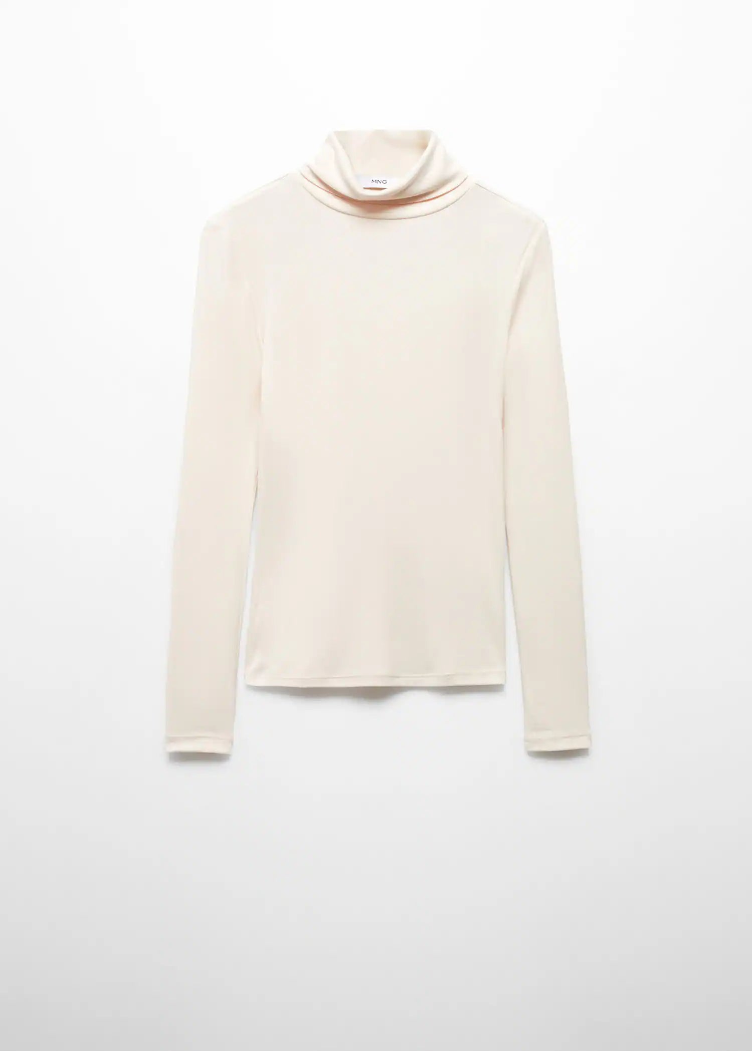 Camiseta modal cuello vuelto