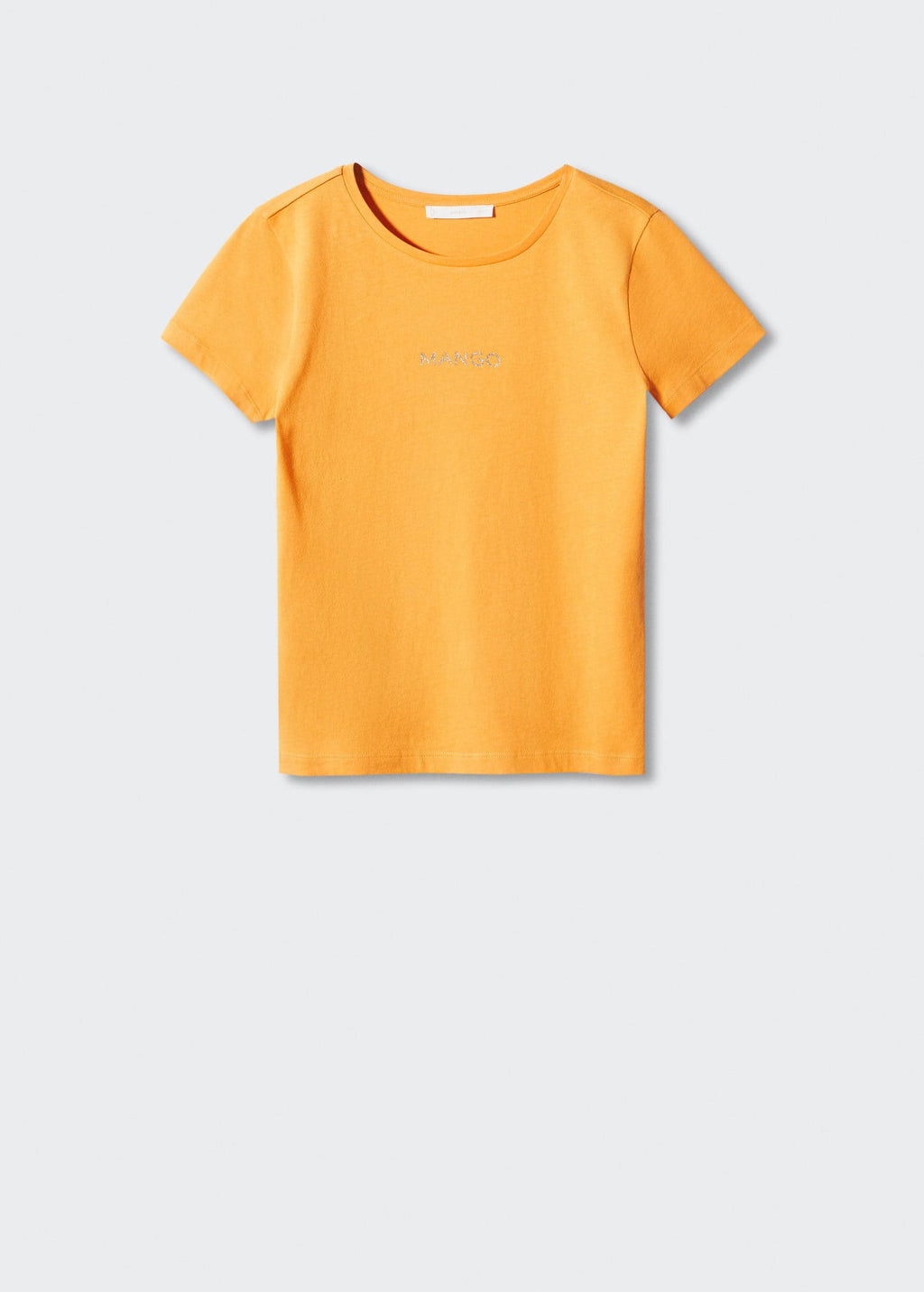 Camiseta logo metalizado