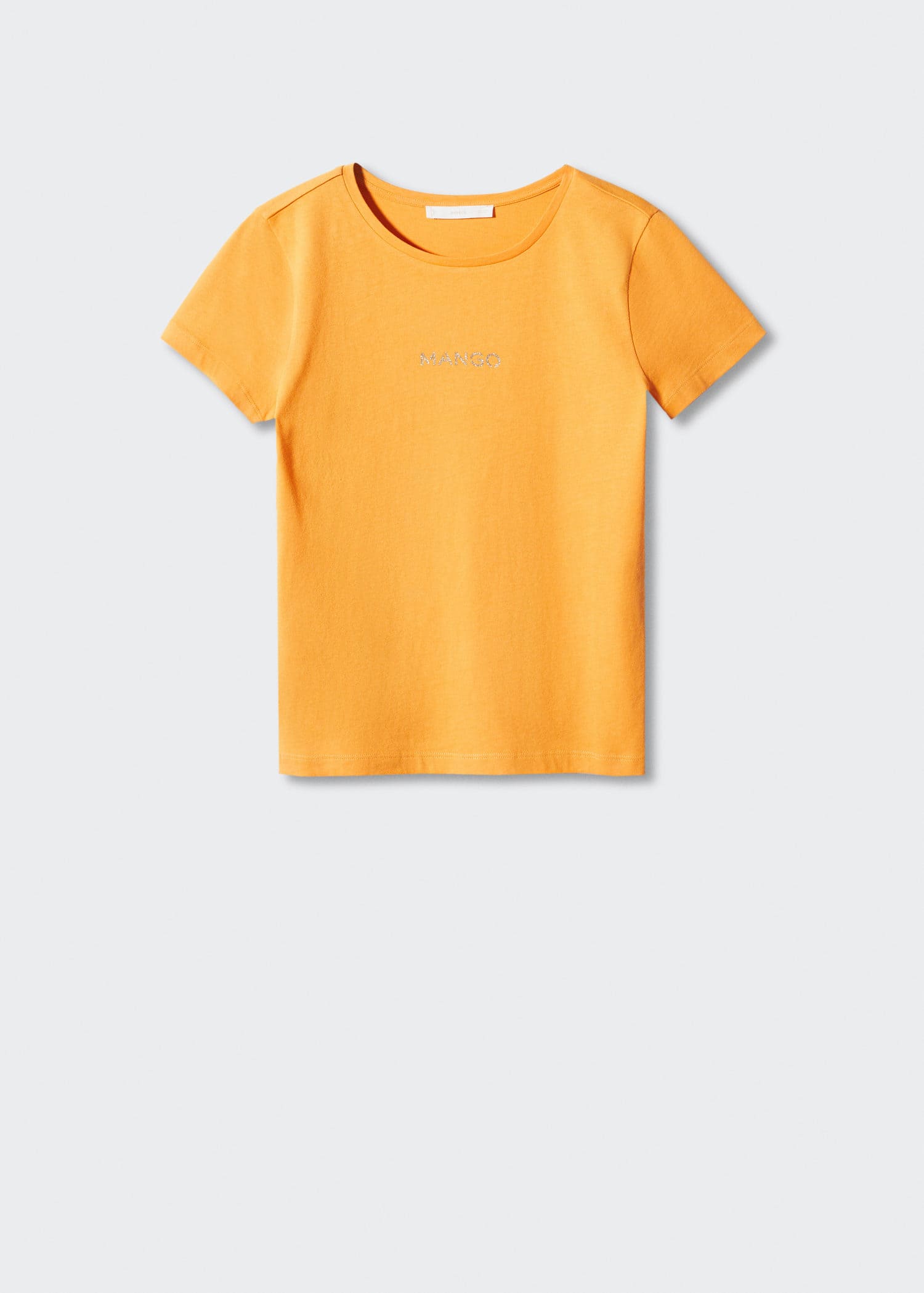 Camiseta logo metalizado