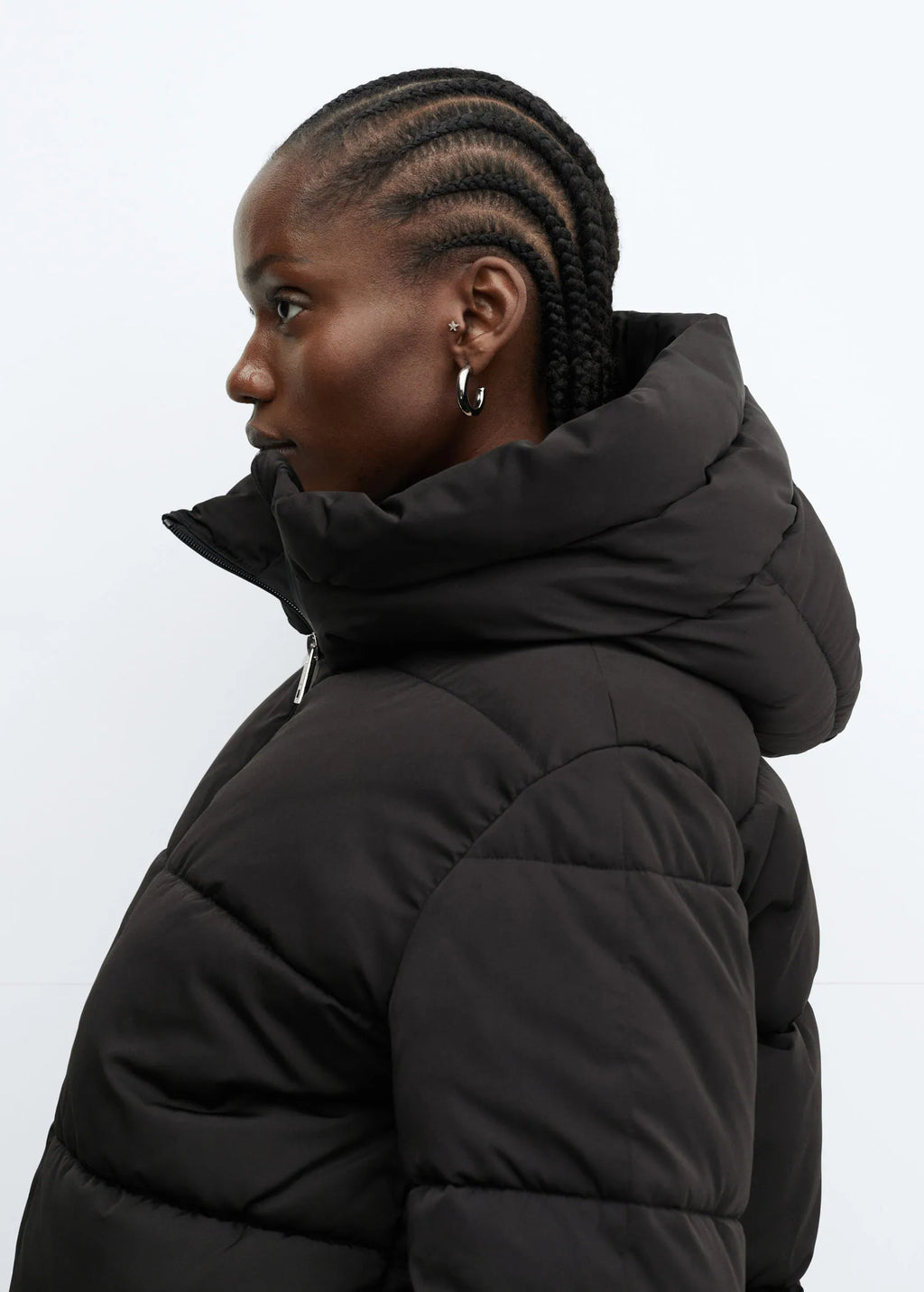 Anorak acolchado capucha