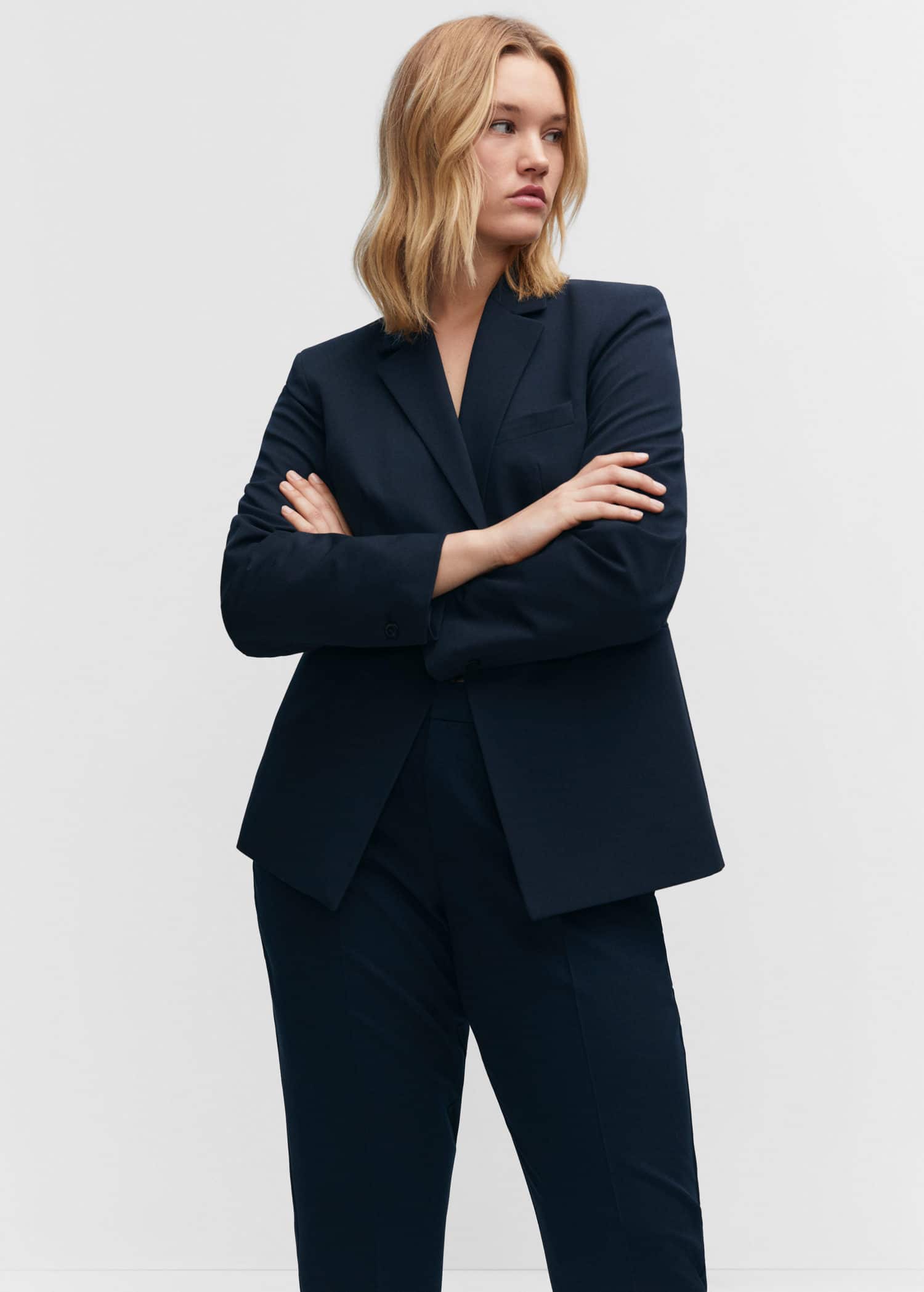 Americana traje entallada