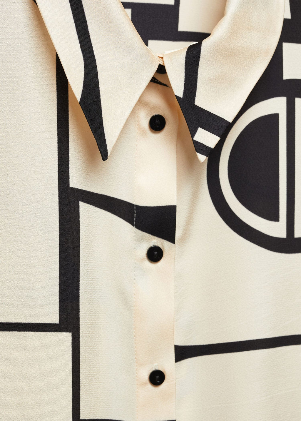 Camisa estampado geométrico