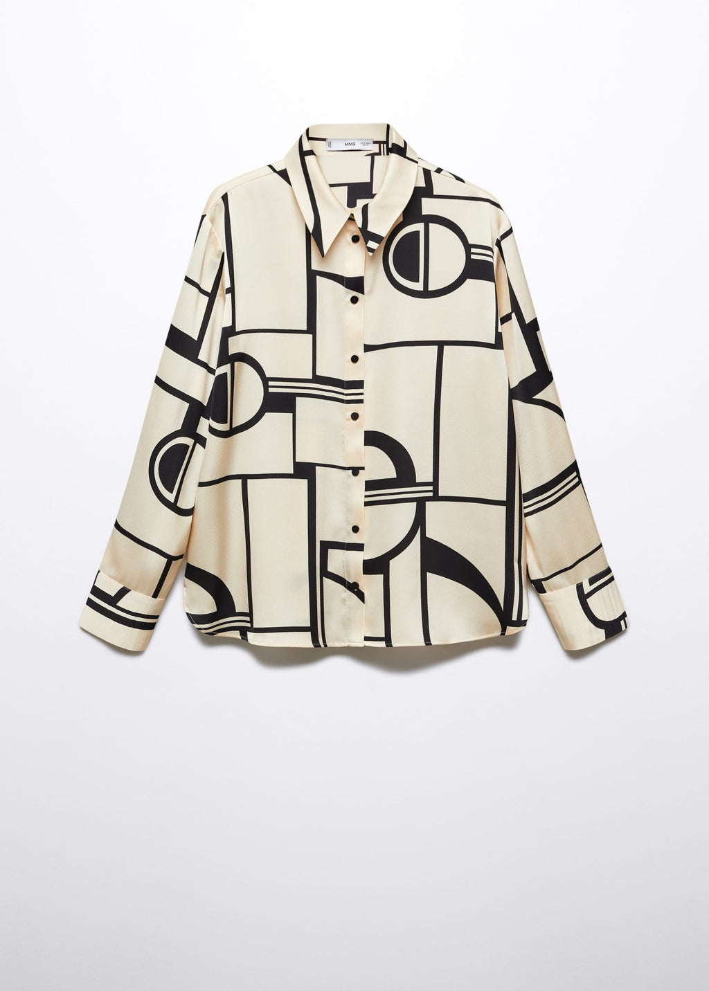 Camisa estampado geométrico