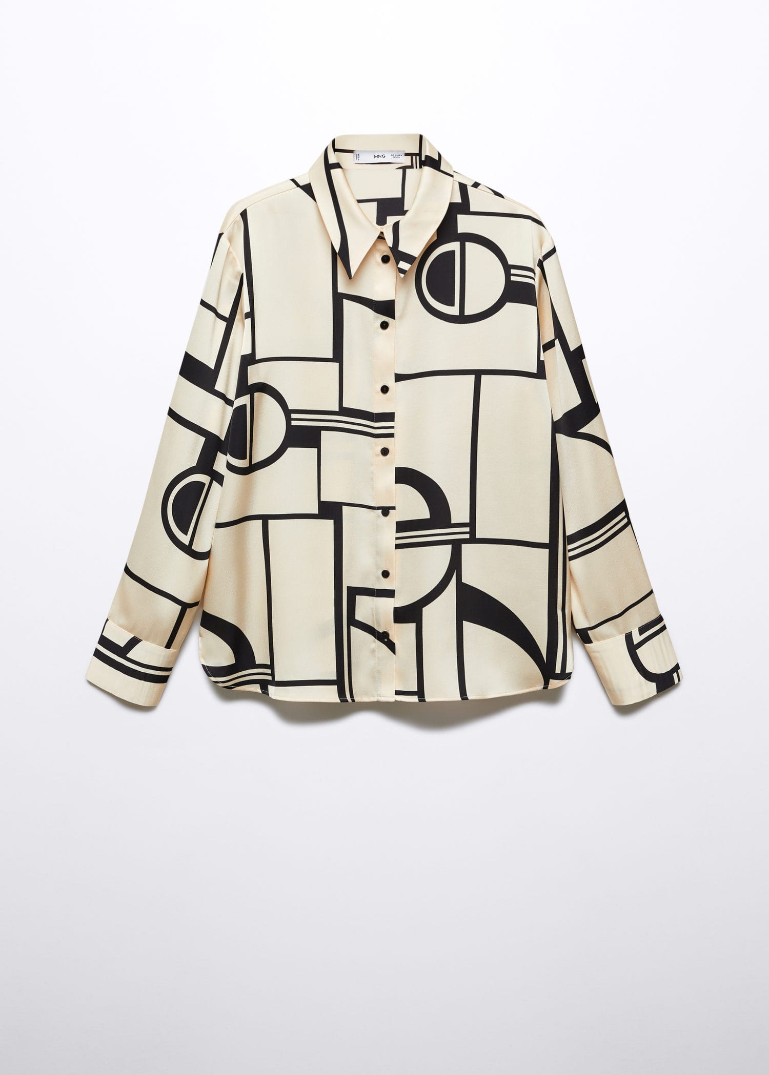 Camisa estampado geométrico