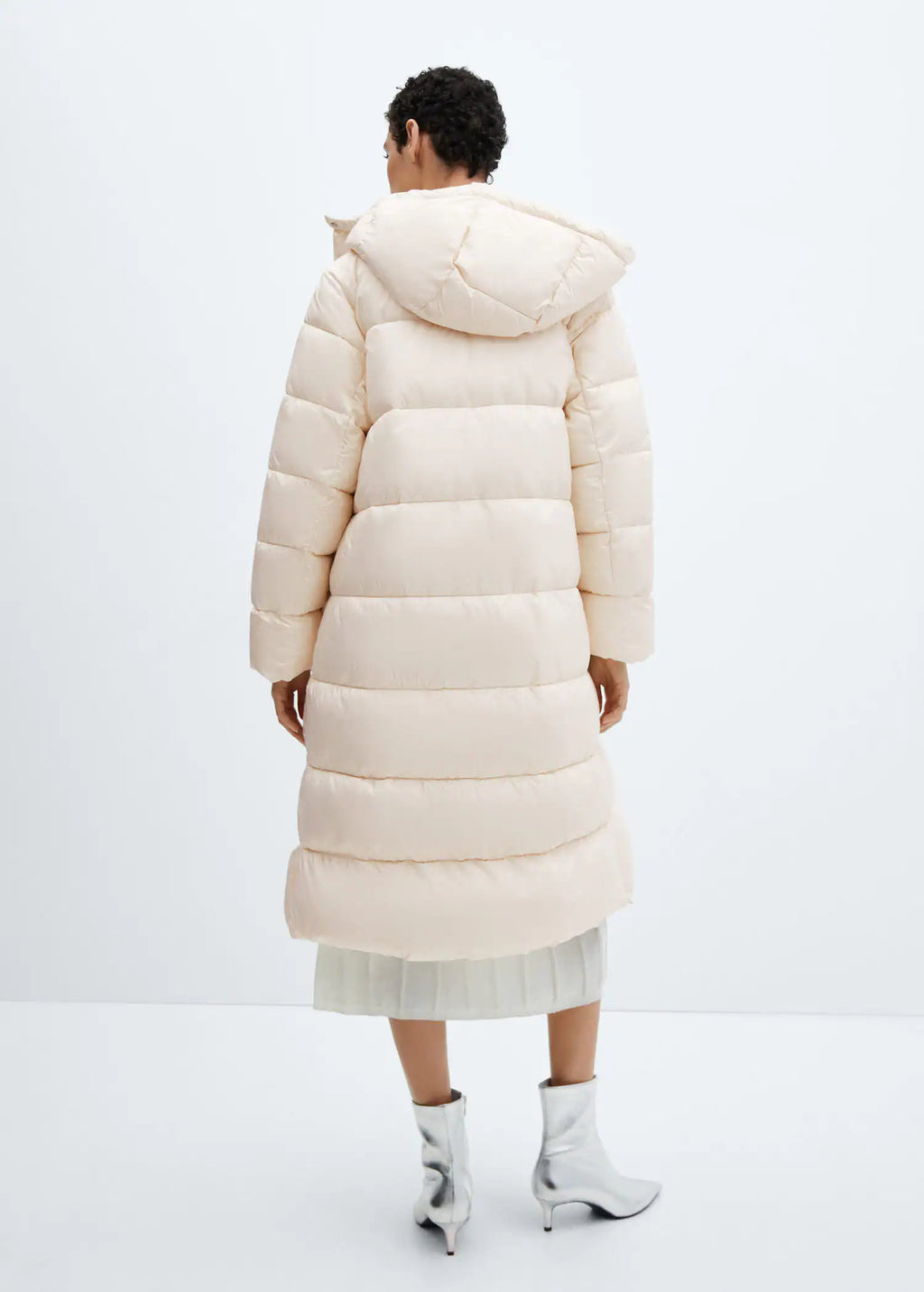 Anorak acolchado impermeable capucha